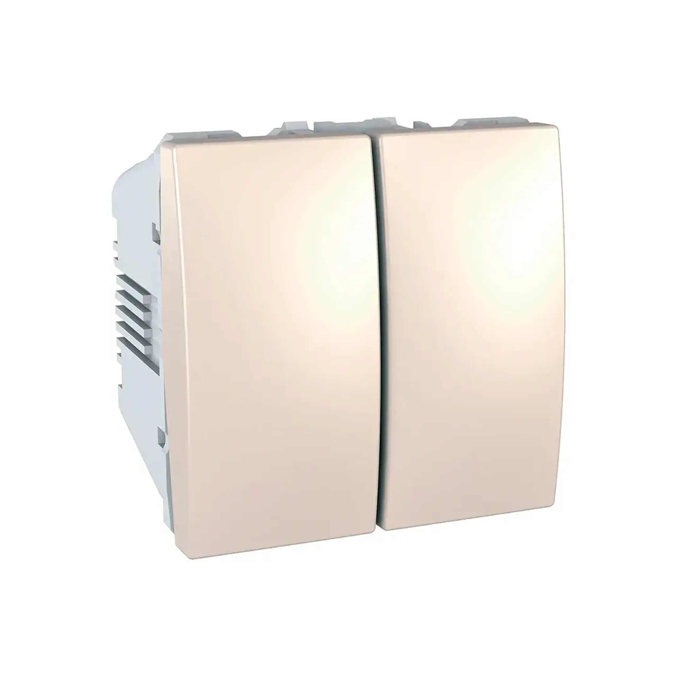 Întrerupător dublu cap scară MGU3.213.25 UNICA 10 A 250 V fildeș Schneider-Electric
