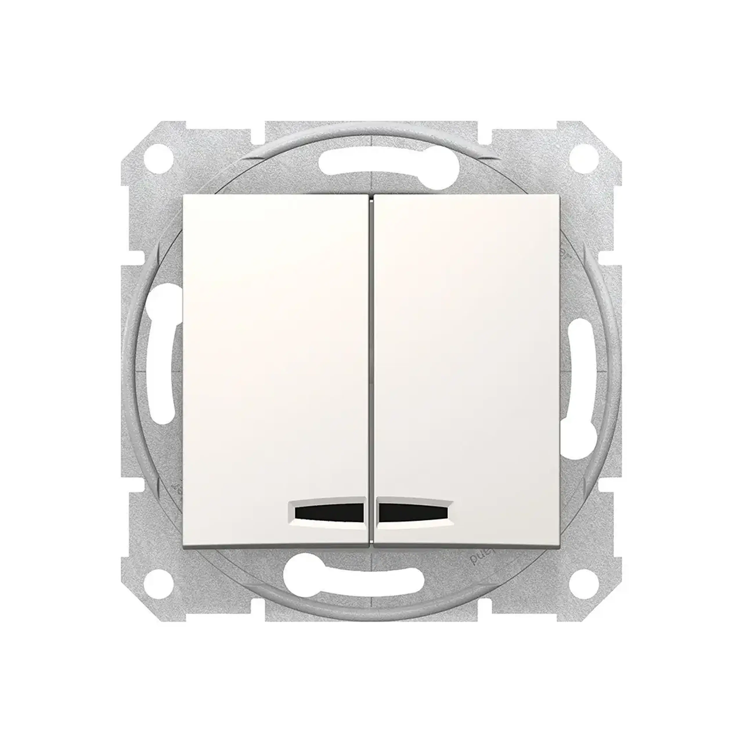 Întrerupător dublu interior cu indicator SDN0300323 SEDNA 10 A 250 V crem Schneider-Electric