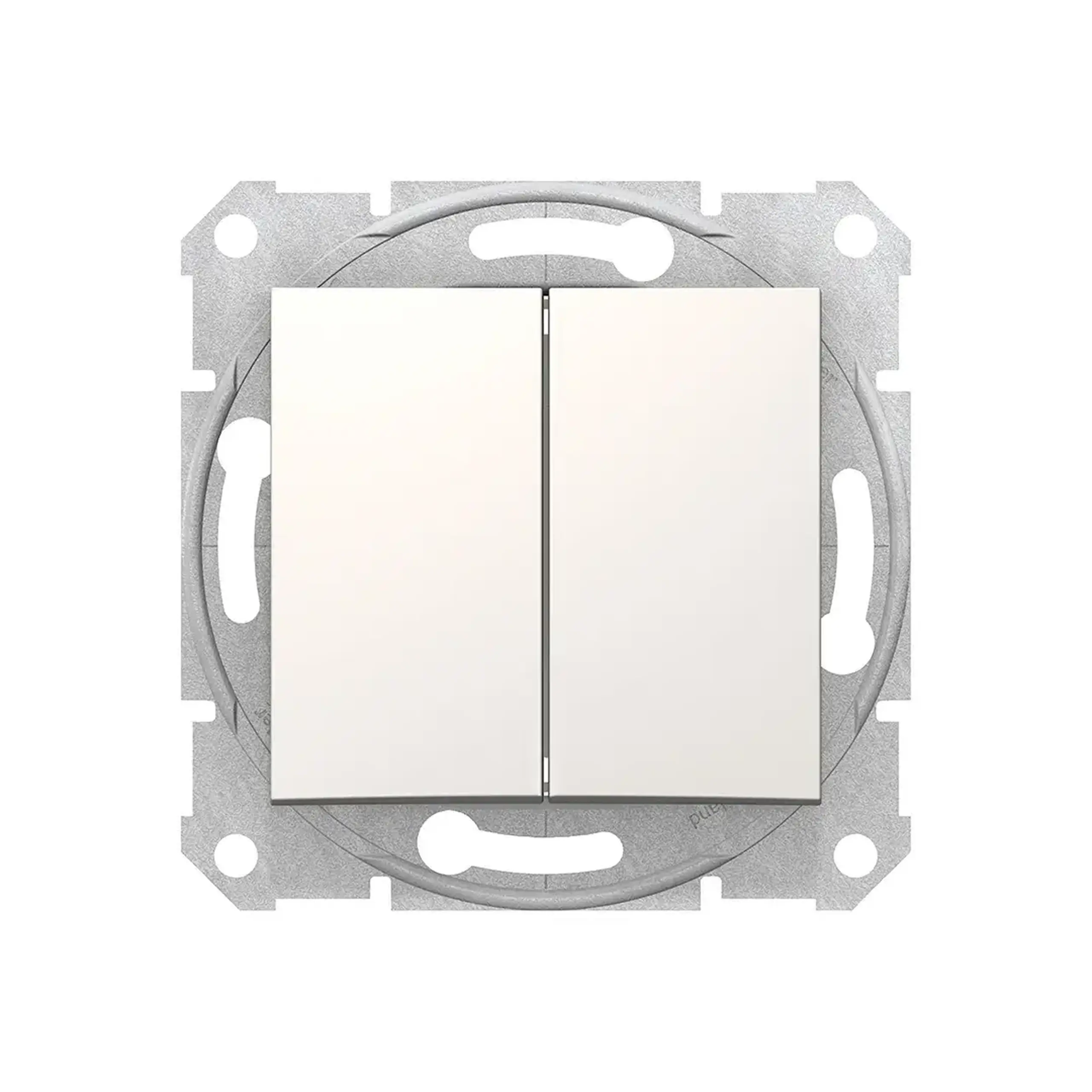 Întrerupător dublu cap scară SDN0600123 SEDNA 10 A 250 V crem Schneider-Electric