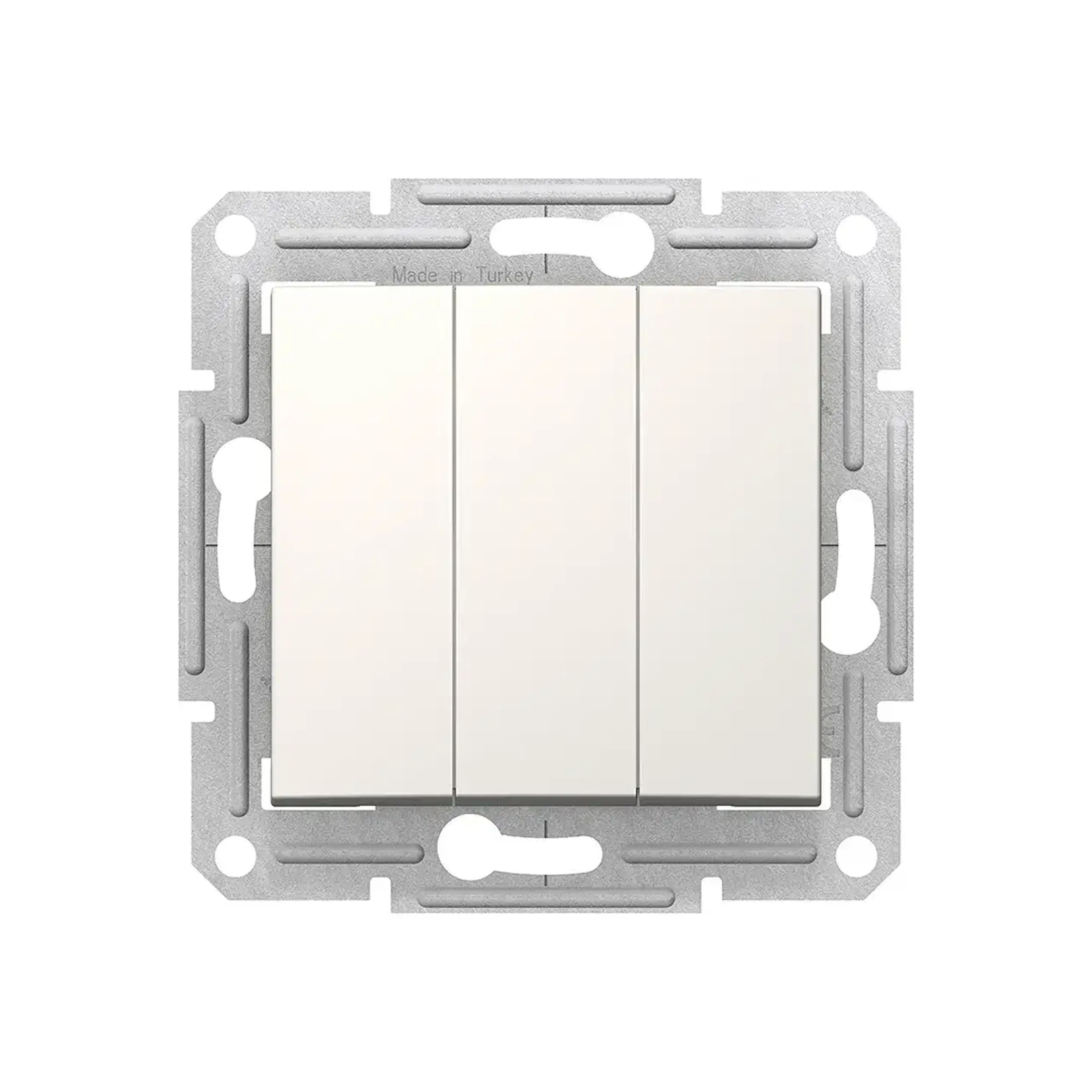 Întrerupător triplu SEDNA 10 A 250 V crem Schneider-Electric