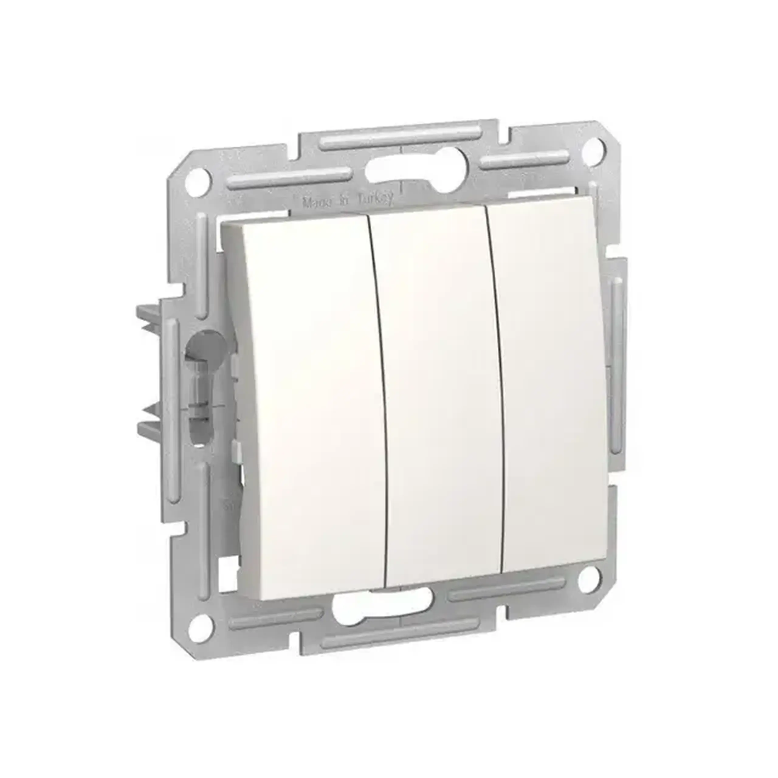 Întrerupător triplu SEDNA 10 A 250 V crem Schneider-Electric