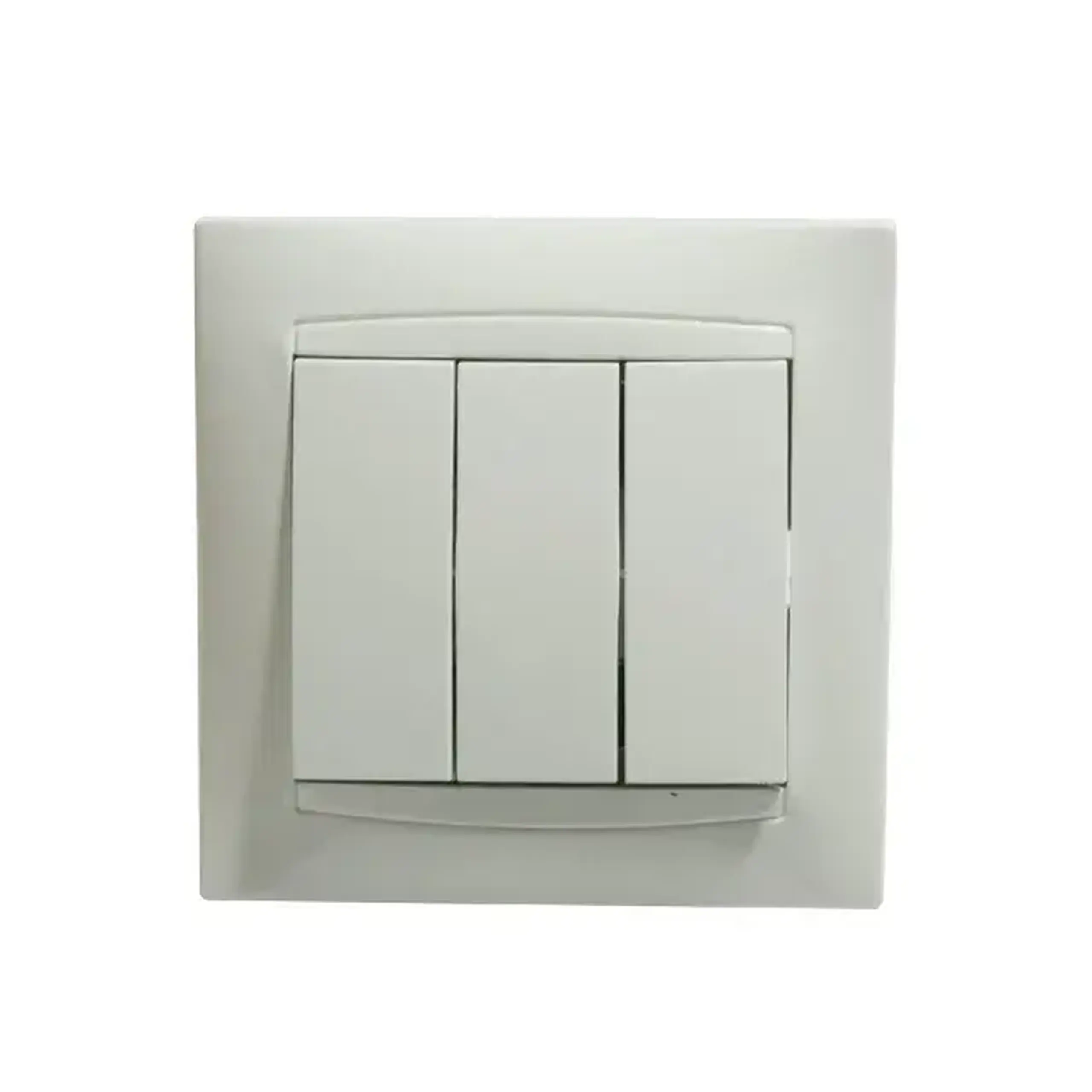 Întrerupător triplu 9206-03 10 A 230 V alb Elmos