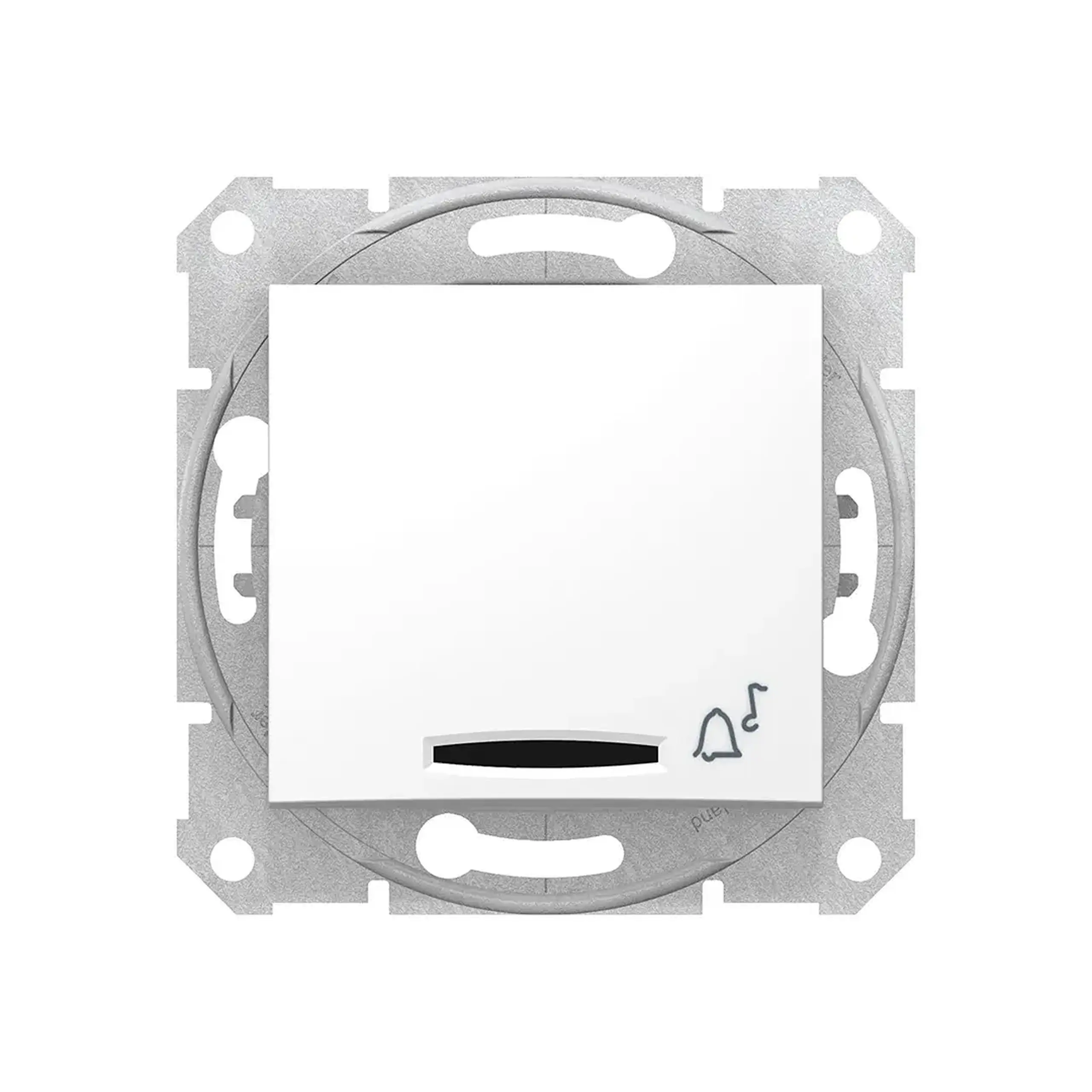 Întrerupător cu revenire și indicator luminos SDN1600421 SEDNA 10 A 250 V alb Schneider-Electric