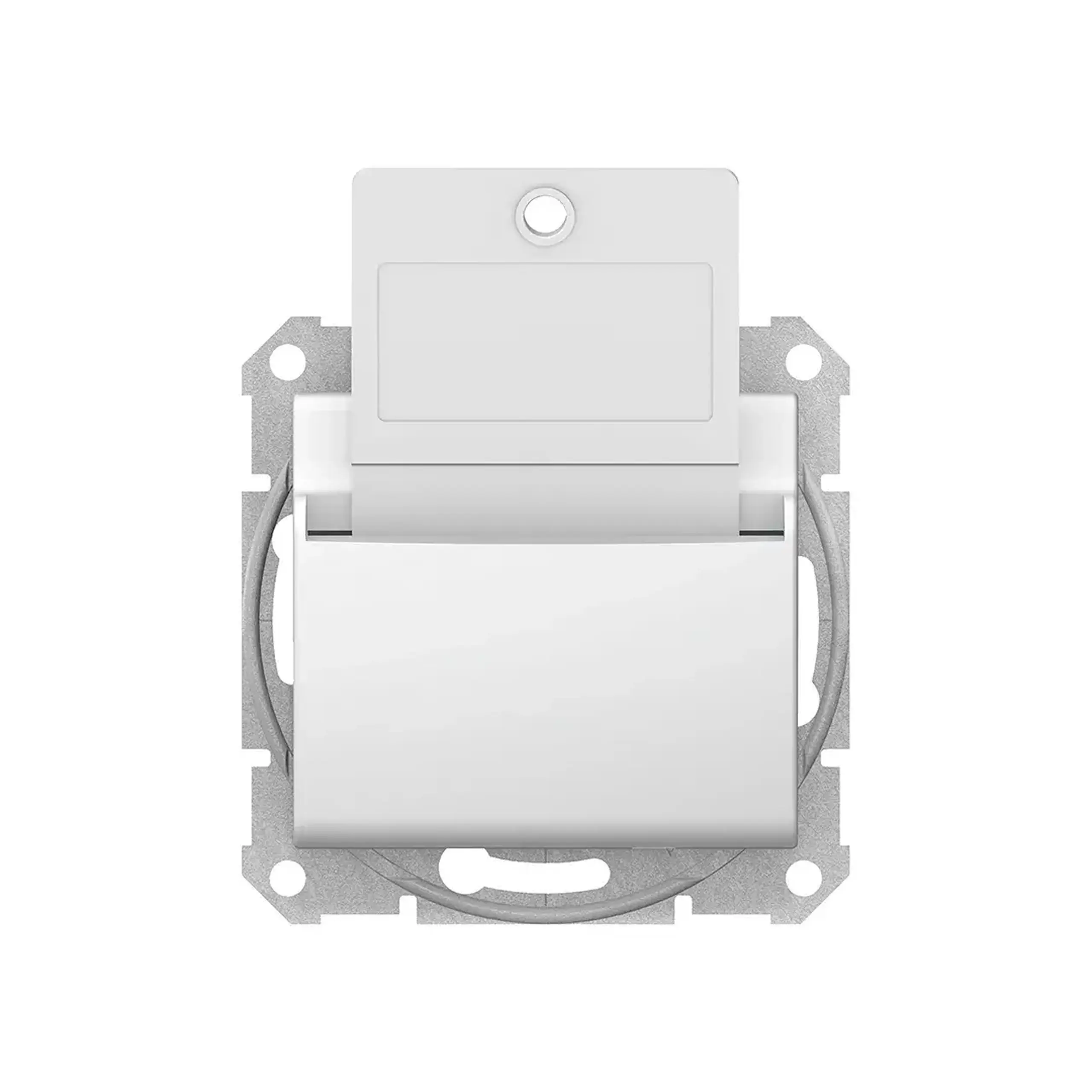 Întrerupător cu card SEDNA 10 A 250 V alb Schneider-Electric