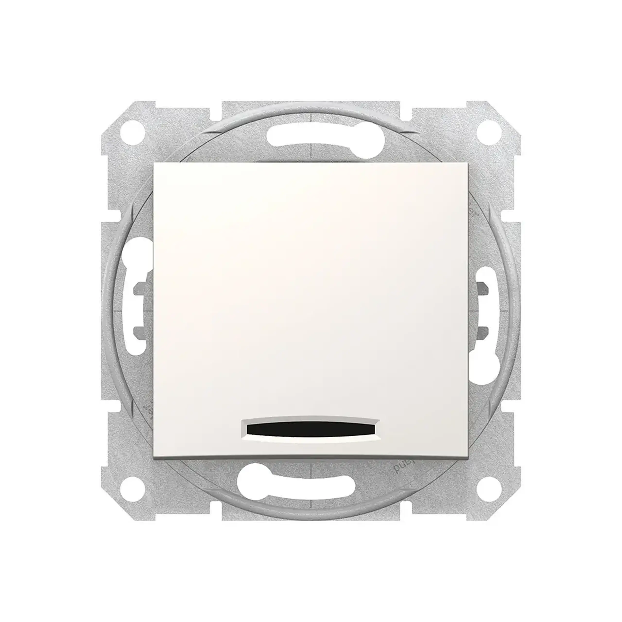 Întrerupător unitar cu indicator SEDNA 10 A 250 V crem Schneider-Electric
