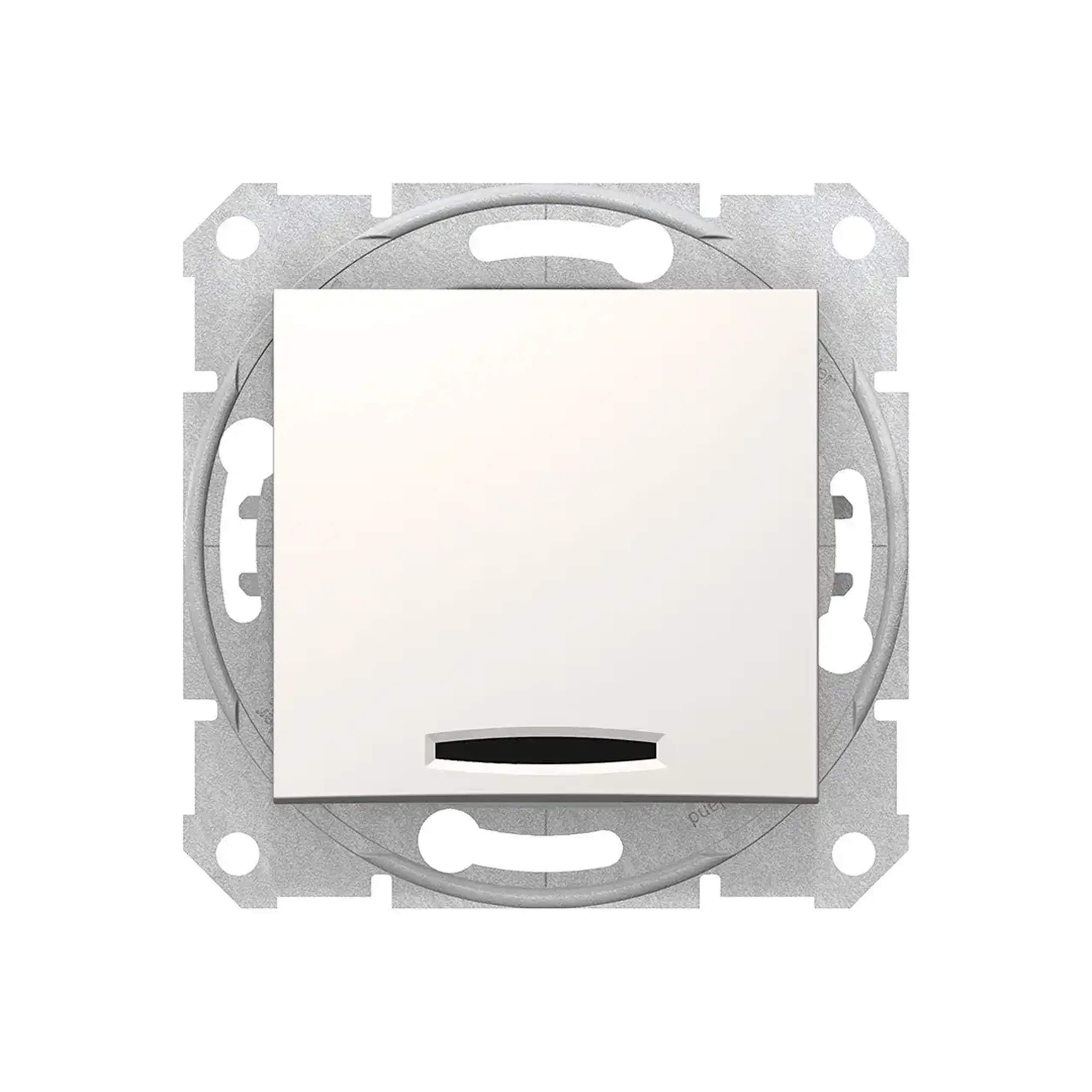 Întrerupător unitar cruce SEDNA 10 A 250 V crem Schneider-Electric - Tip cu indicator
