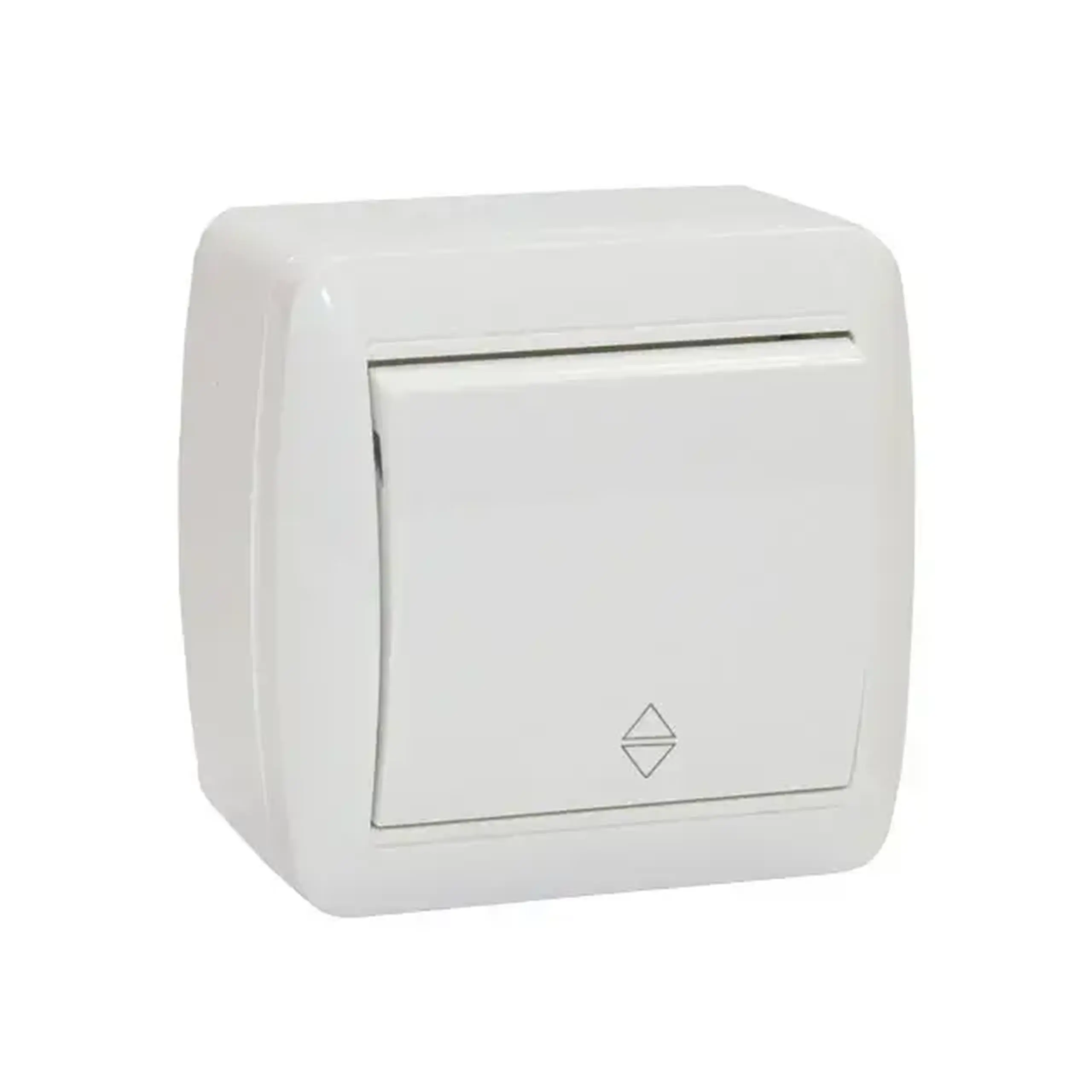 Întrerupător unitar cap-scară 10 A 230 V alb Elmos - Tensiune (V) 230 V