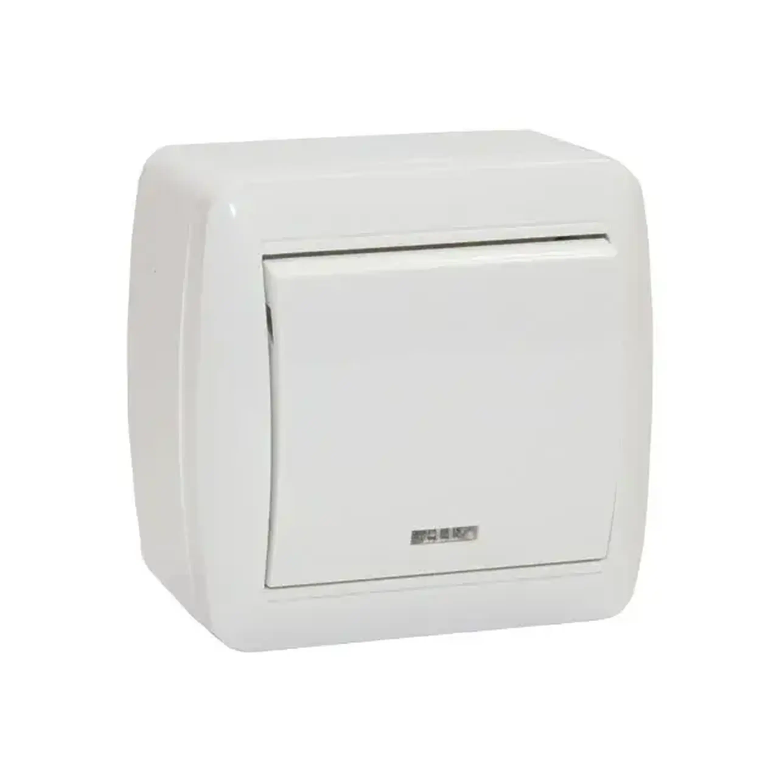 Întrerupător unitar cu indicator 10 A 230 V alb Elmos - Tensiune (V) 230 V