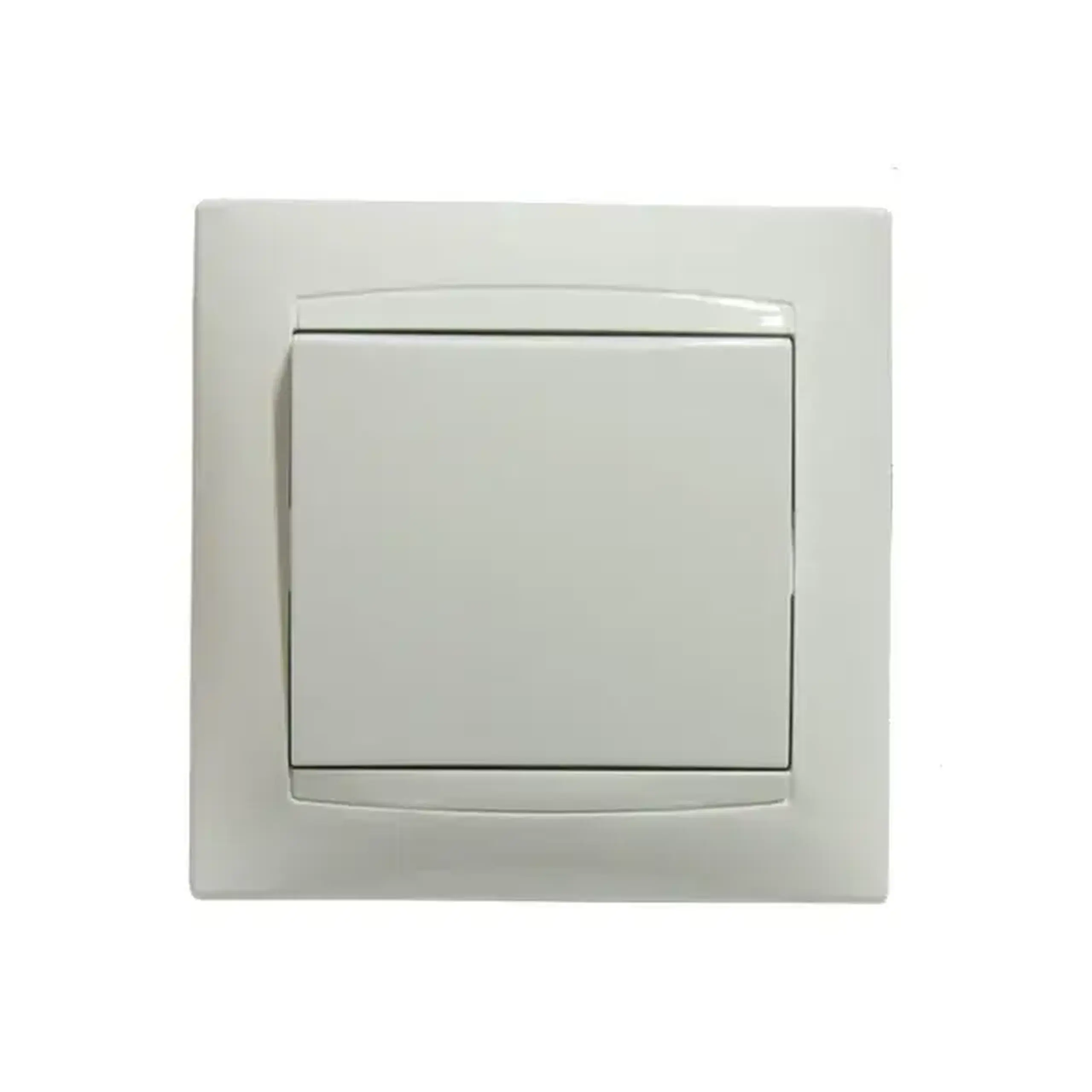 Întrerupător unitar JASMIN 10 A 230 V alb Elmos