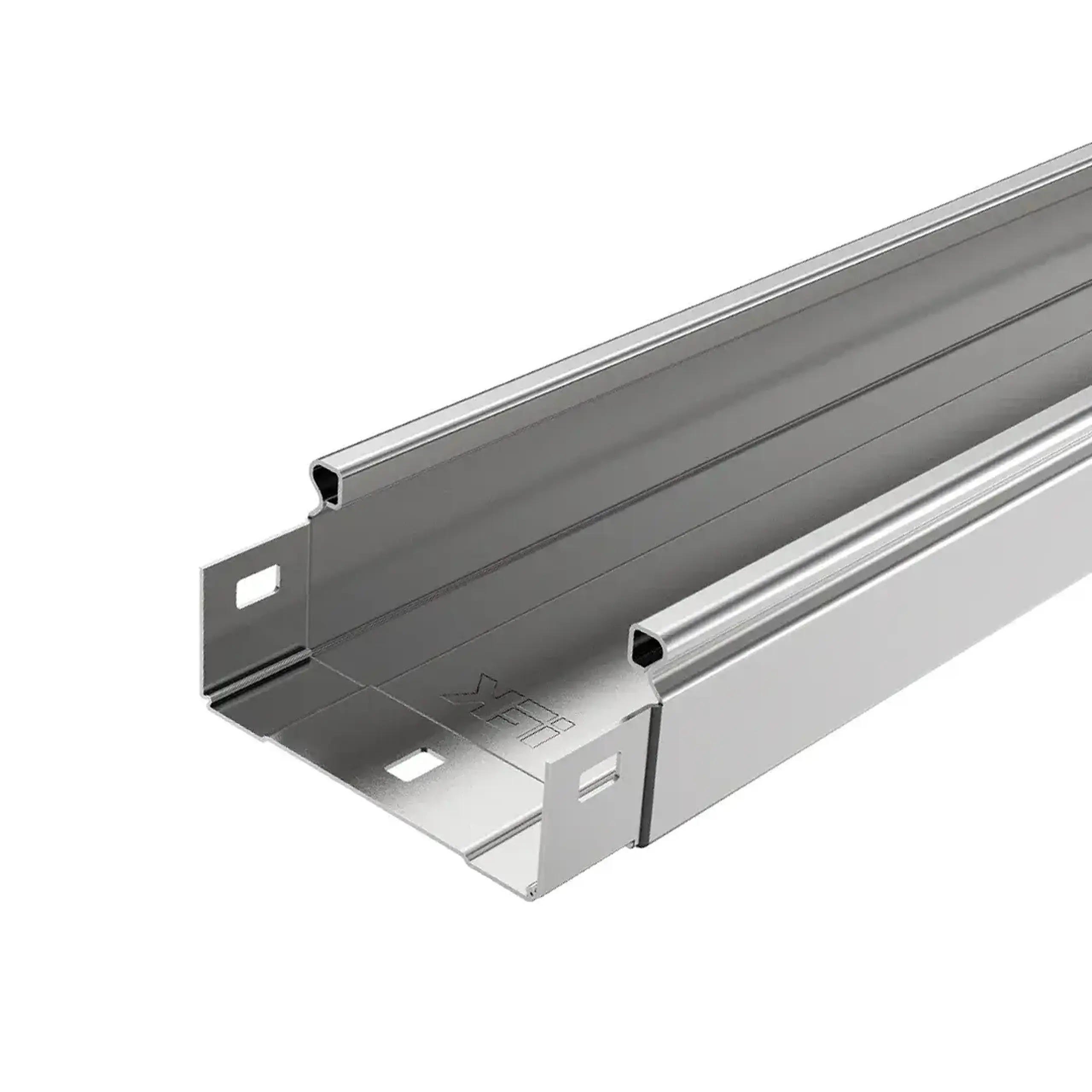Jgheab 50 x 35 x 3000 mm Oțel zincat IEK - Dimensiuni (L x W x H x Ø) 100 x 50 x 3000 mm