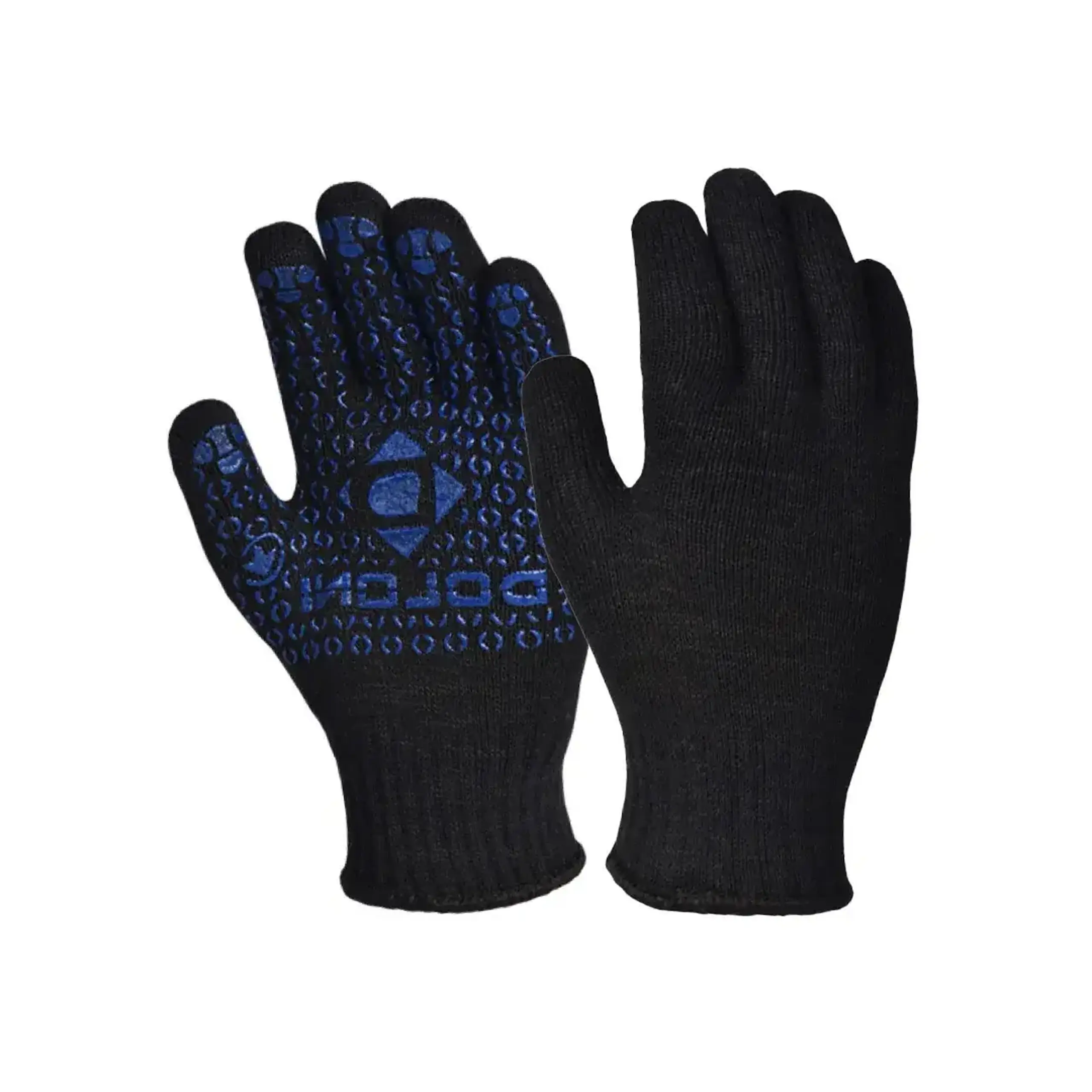 Mănuși 648 10/XL Negru/Albastru DOLONI