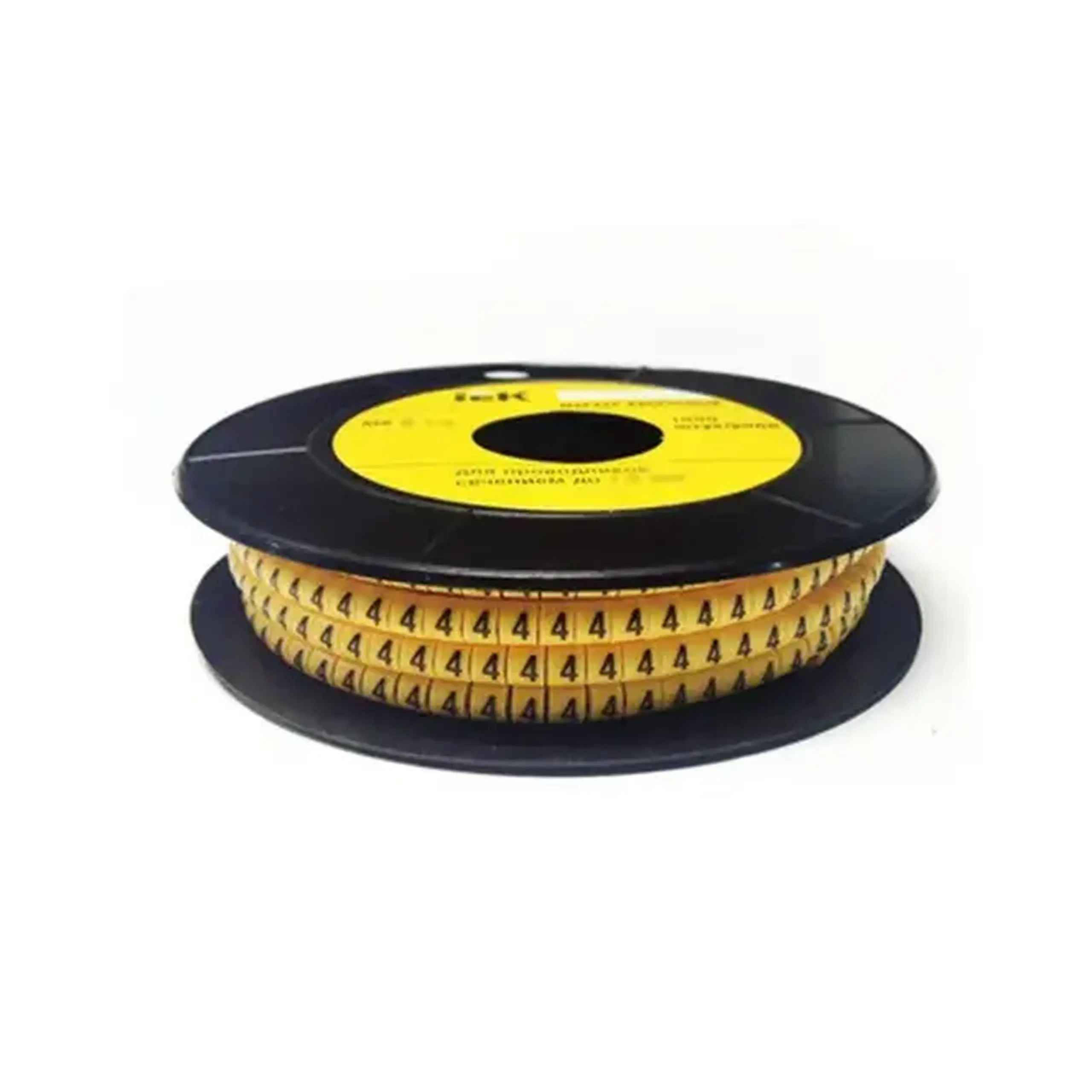 Marcator de cablu "4" IEK MK 2.5 mm galben