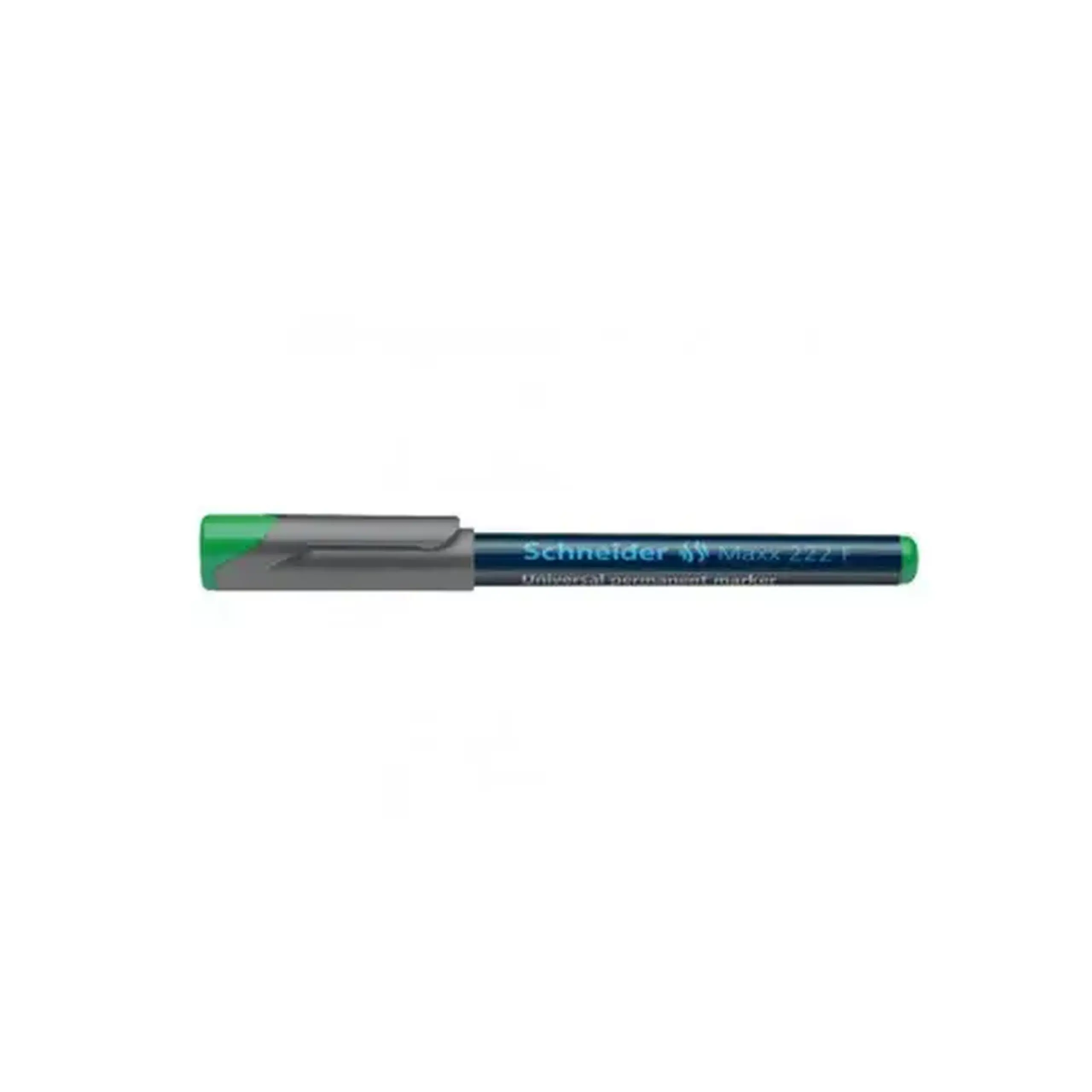 Marker universal permanent Schneider-Electric MAX 222 F 0.7 mm verde