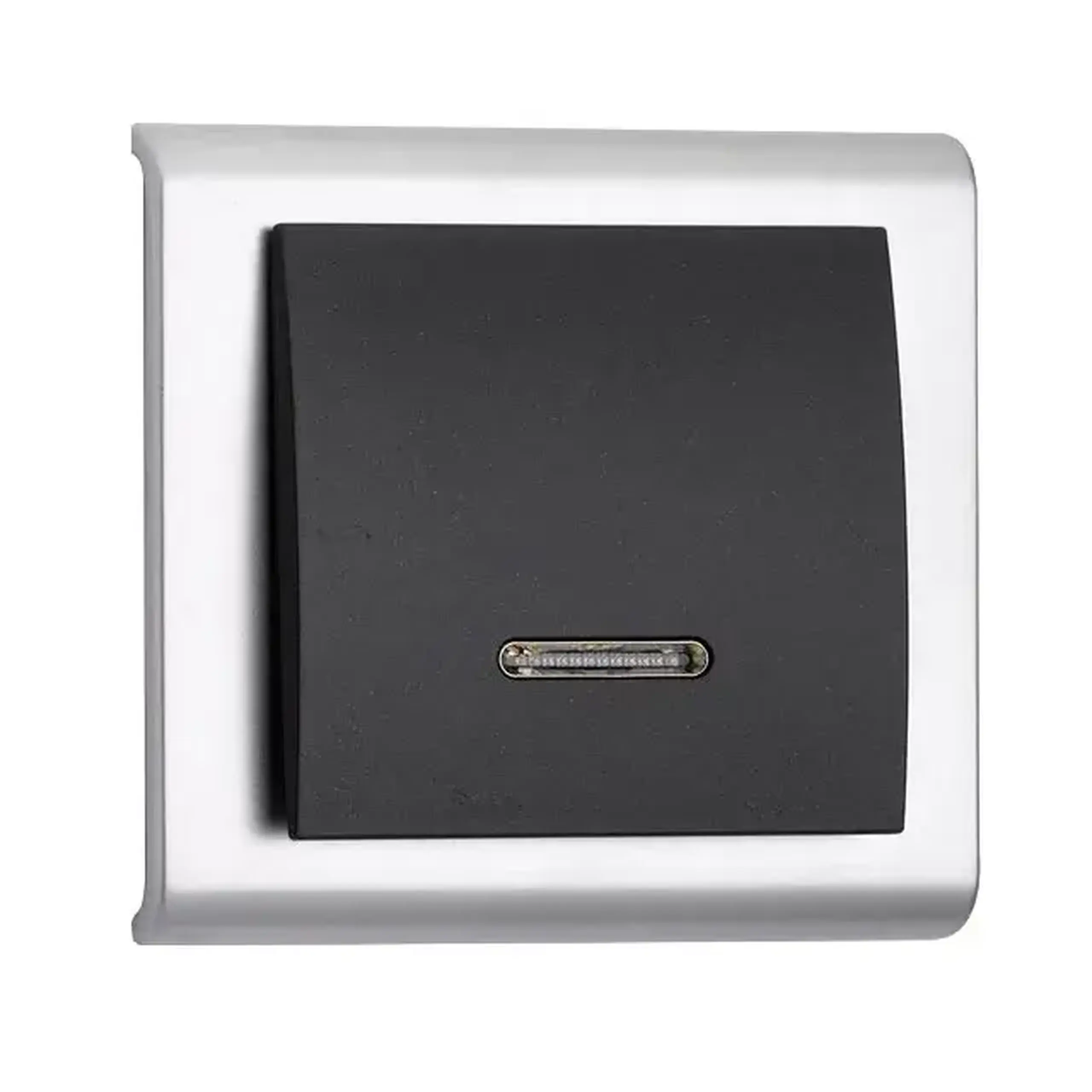 Întrerupător unitar cu indicator CELLIA cellia 10 A 250 V negru Makel