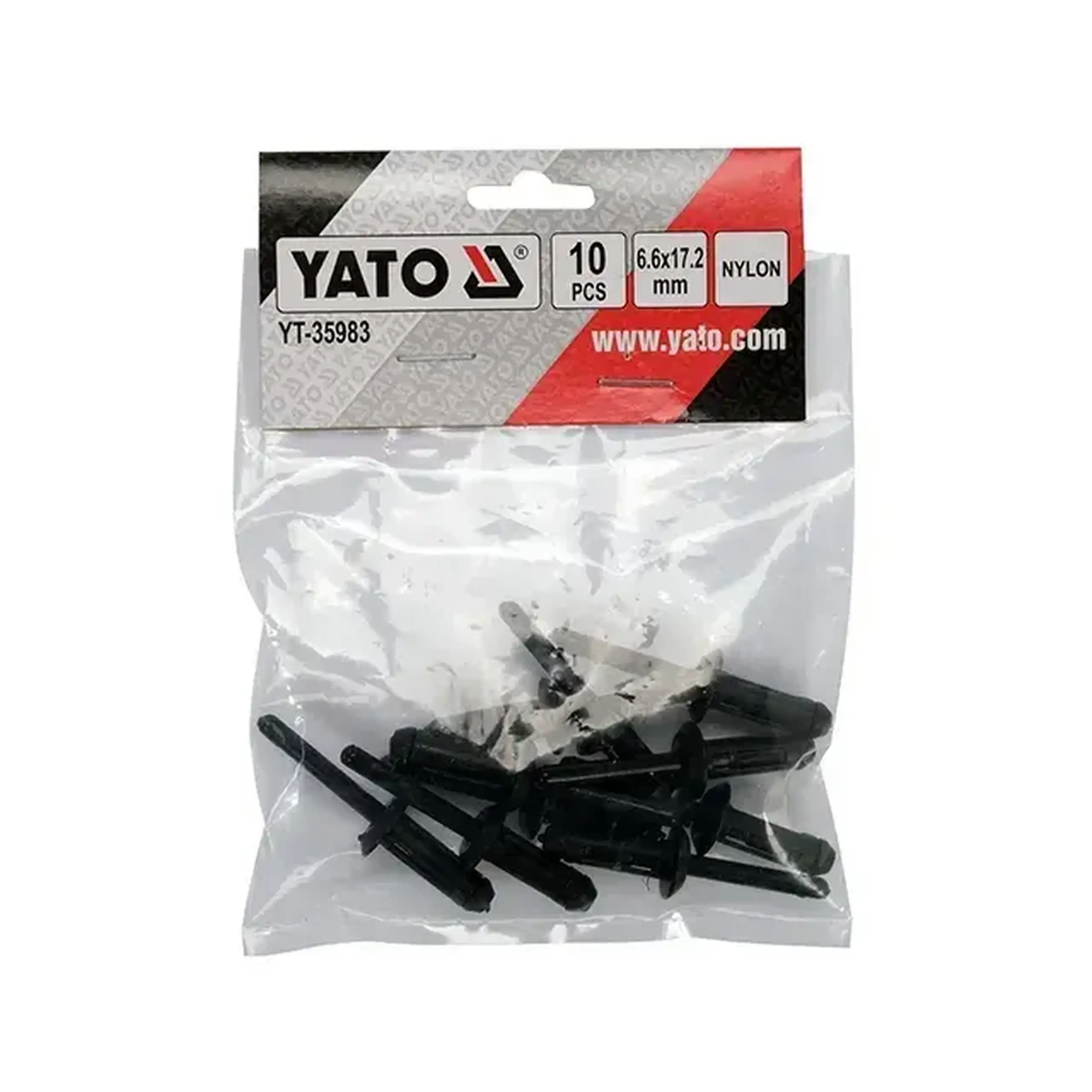 Nituri 6.6 * 17.2 mm Yato plastic 10 buc.