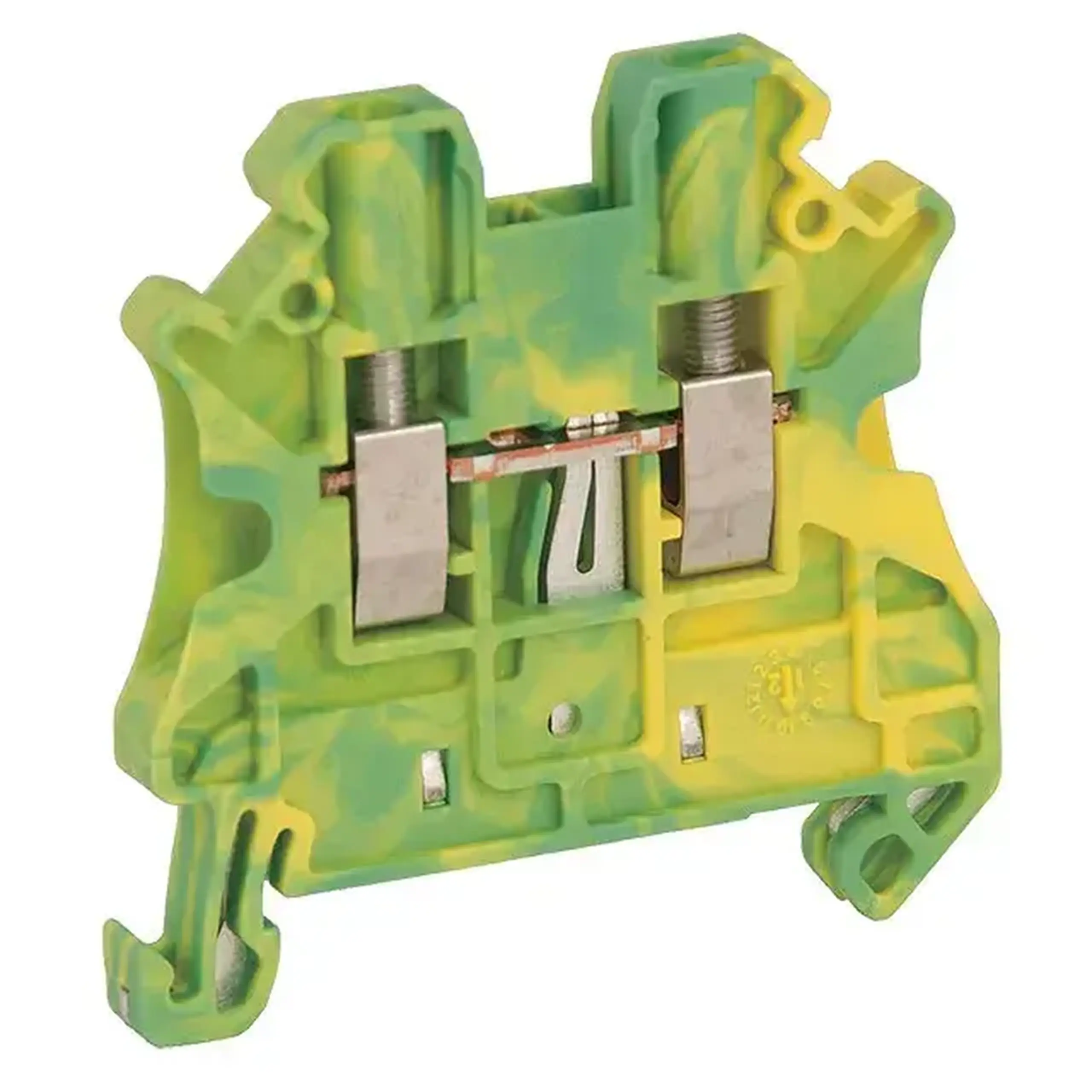 Panou contacte Schneider-Electric NSYTRV62 6 mm² 50 A 1 kV - Culoare Galben/Verde