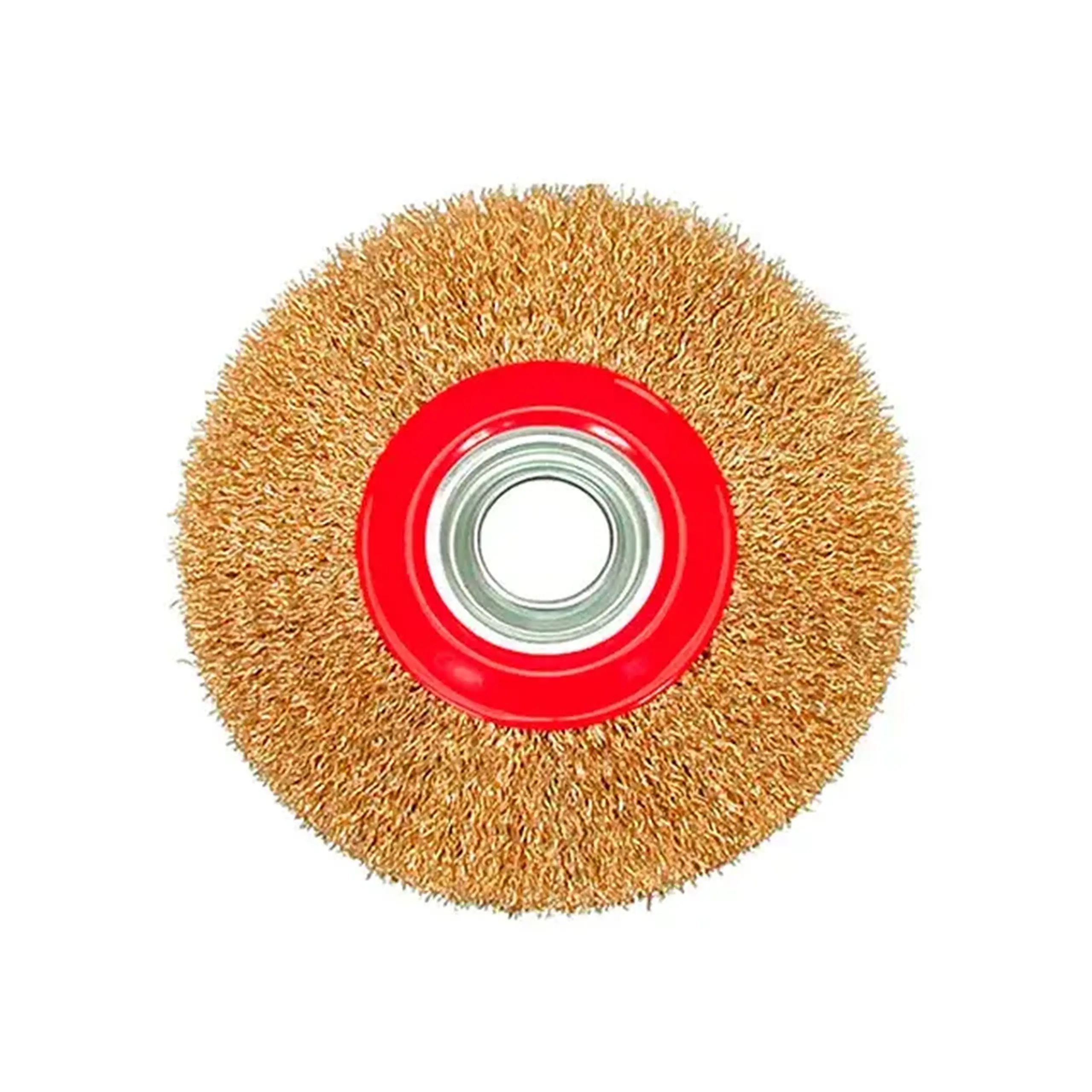 Perie circulară din sârmă 125 mm Vorel - 125 mm Oțel/Alamă