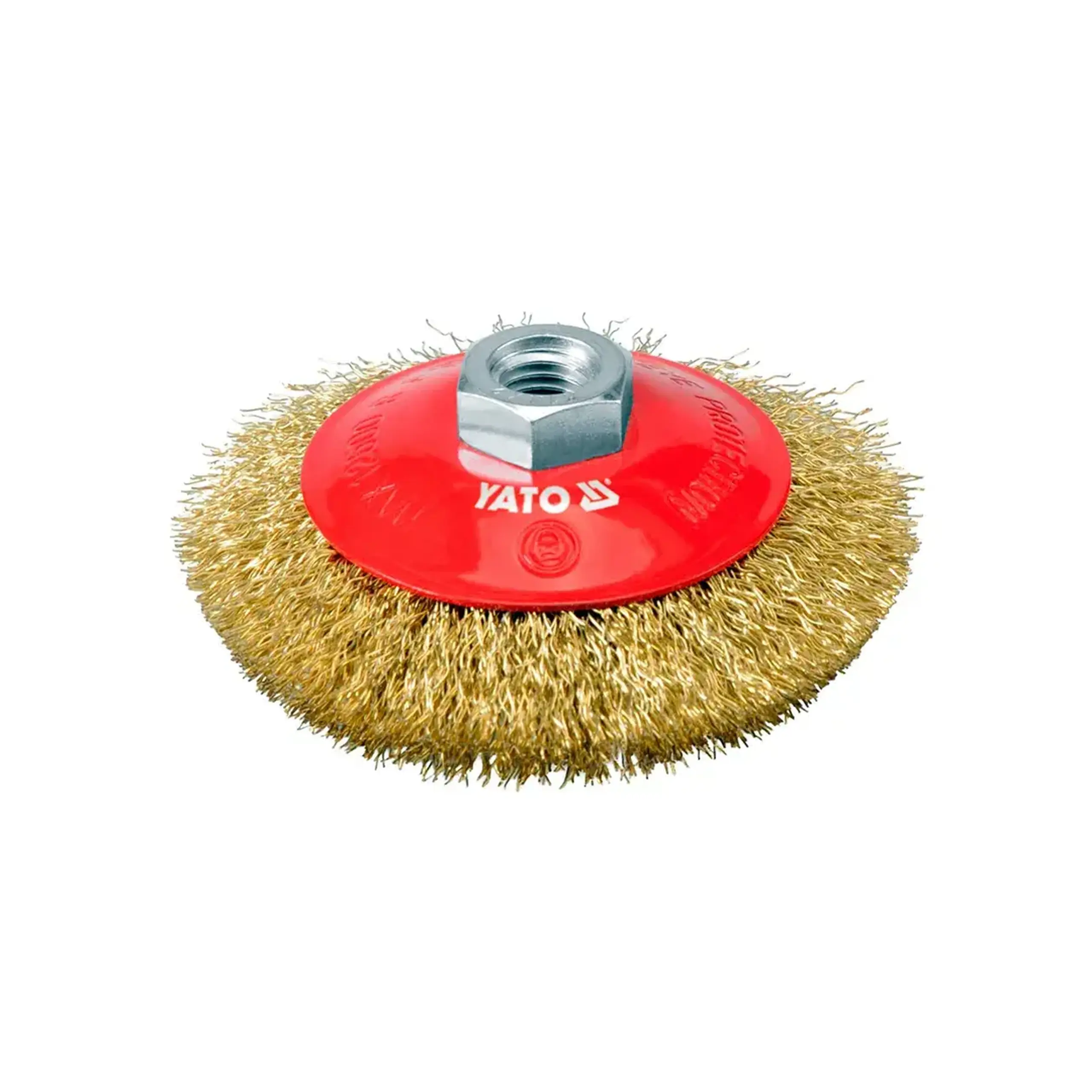 Perie circulară din sârmă 100 mm M14 Yato - Disc Oțel/Alamă