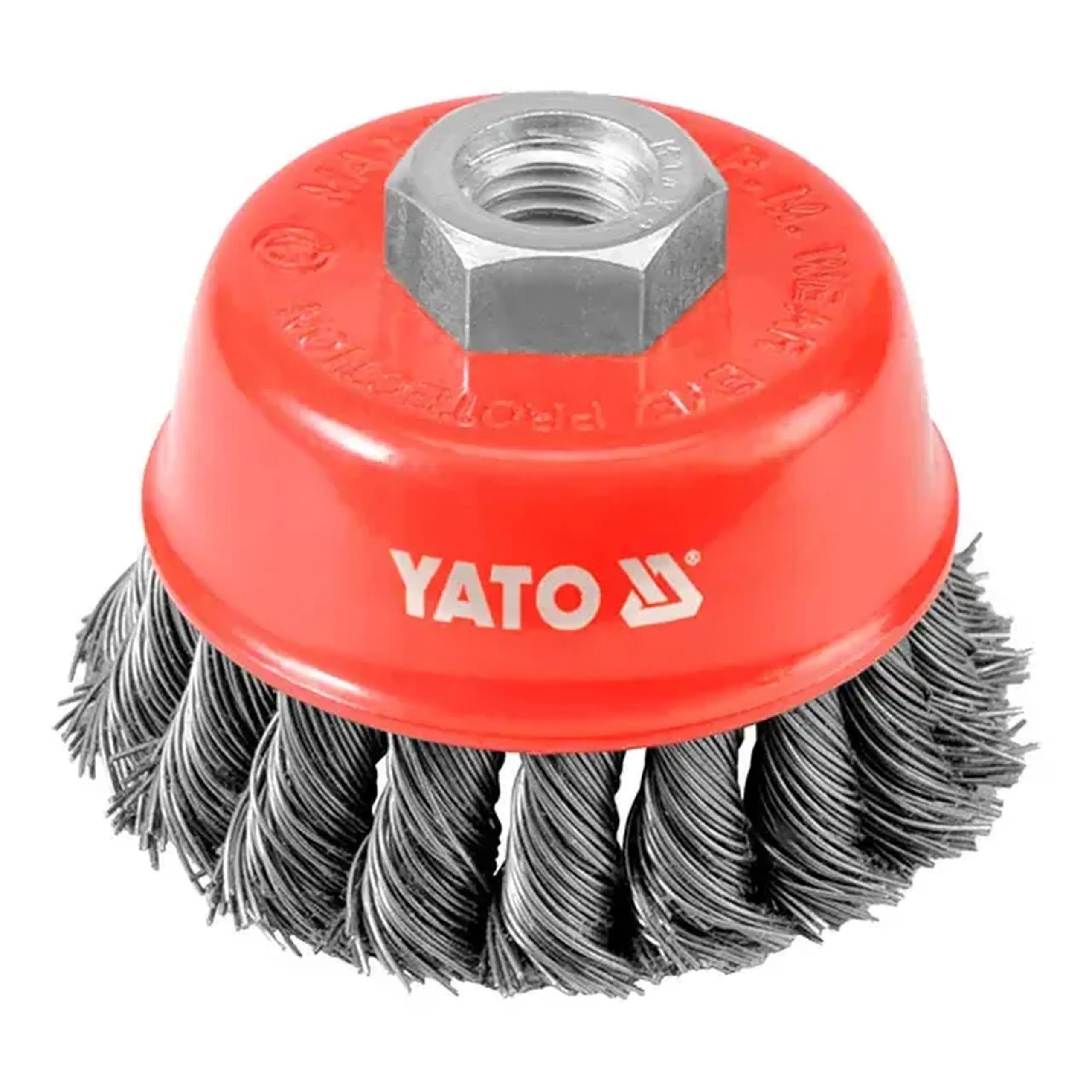 Perie circulară din sârmă 100 mm M14 Yato - Oală Oțel