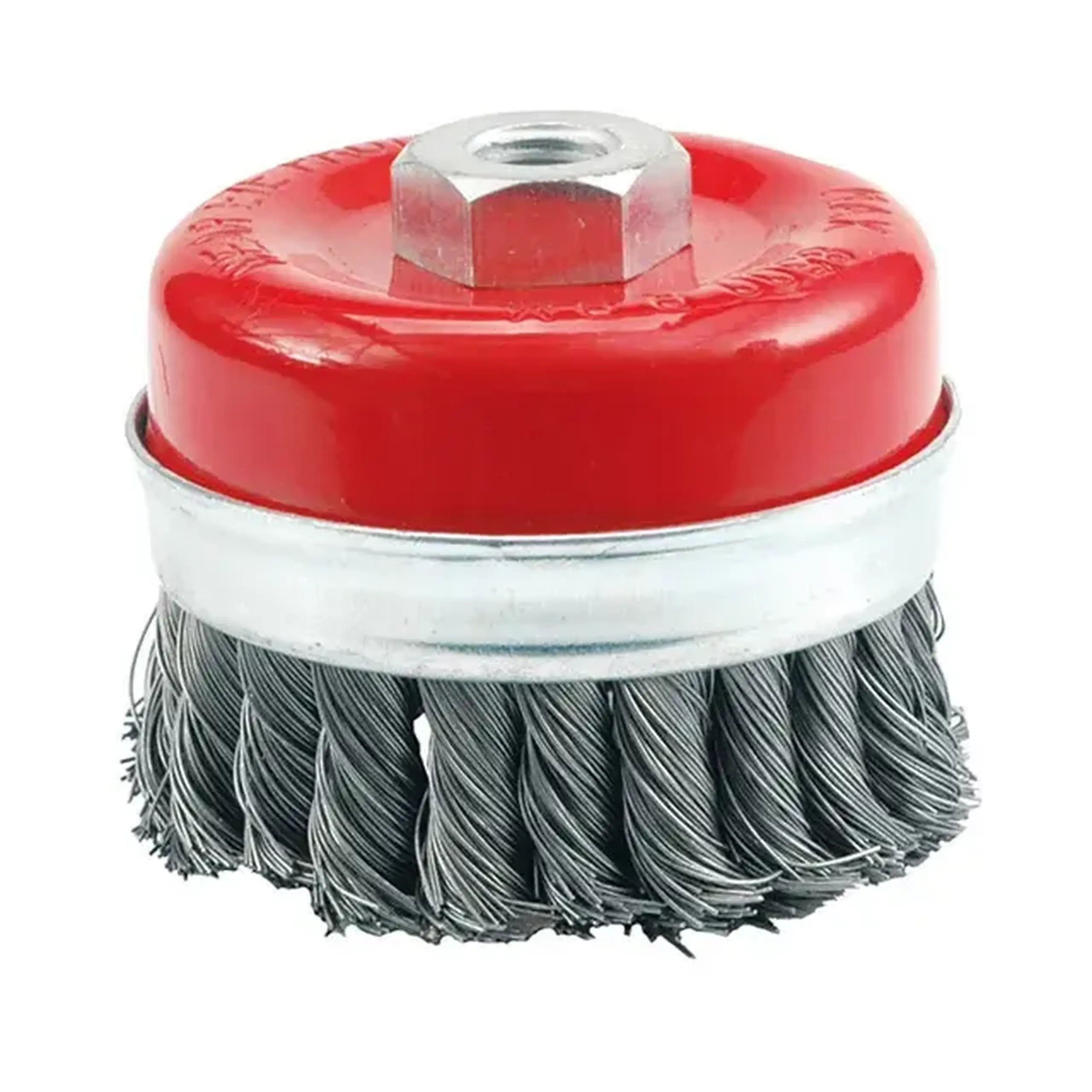 Perie circulară din sârmă 100 mm M14 Vorel - 65 mm Oală