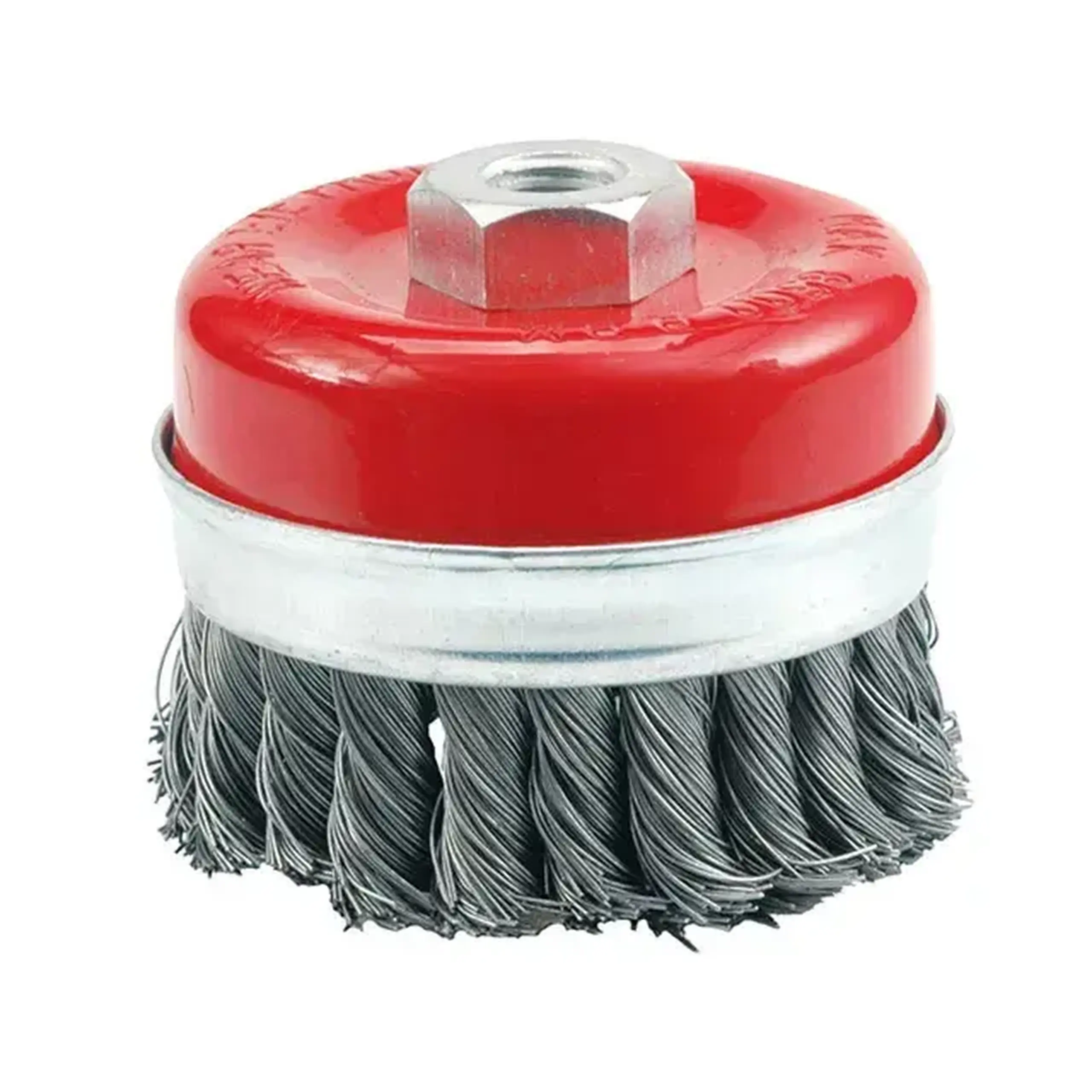 Perie circulară din sârmă 100 mm M14 Vorel - 80 mm Oală