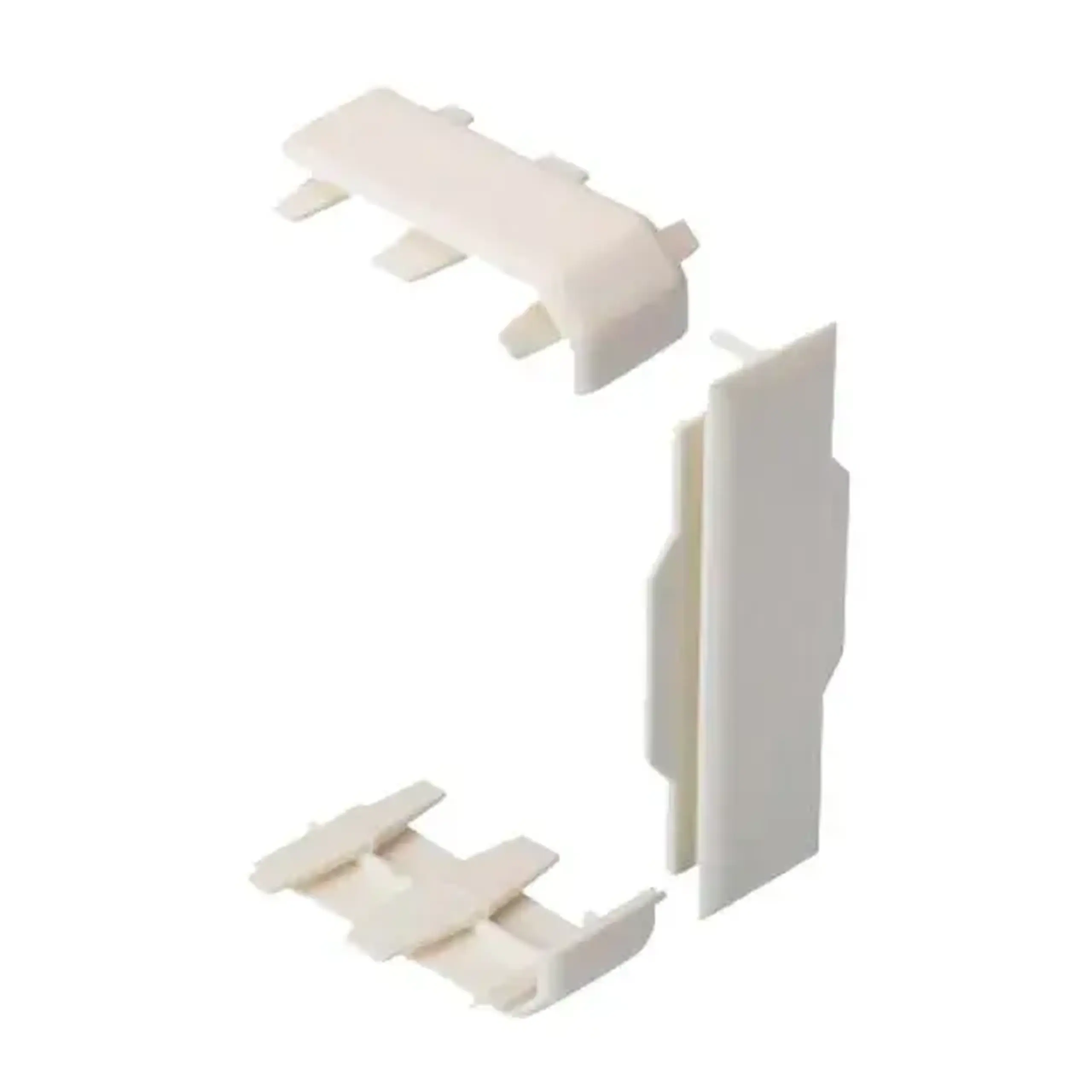 Piesă de acoperire a îmbinării 101 x 50 mm Plastic