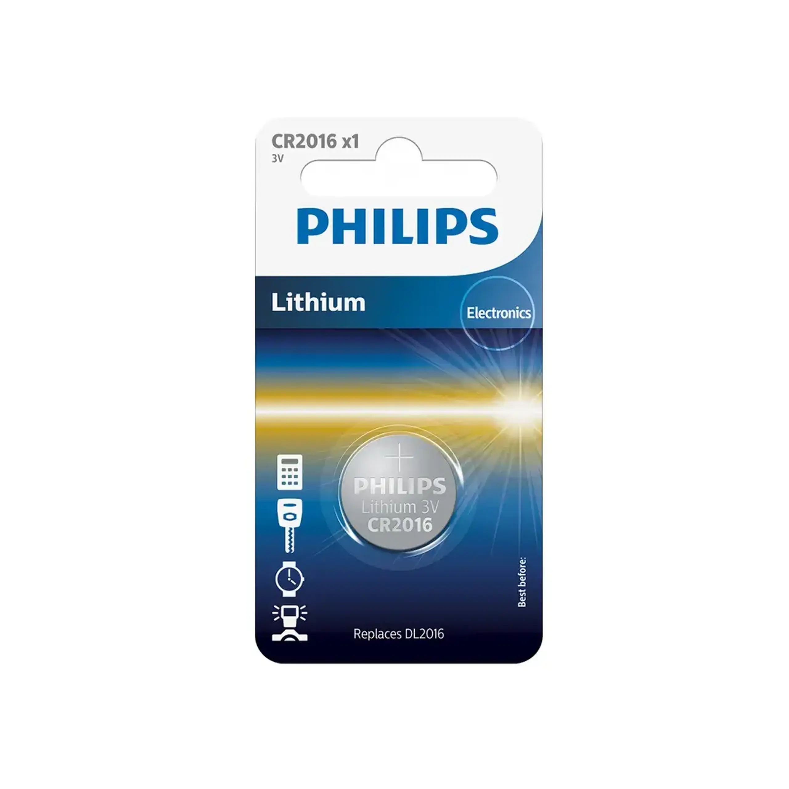 Pile electrice LITHIUM MINICELLS 3 V CR2016 Philips