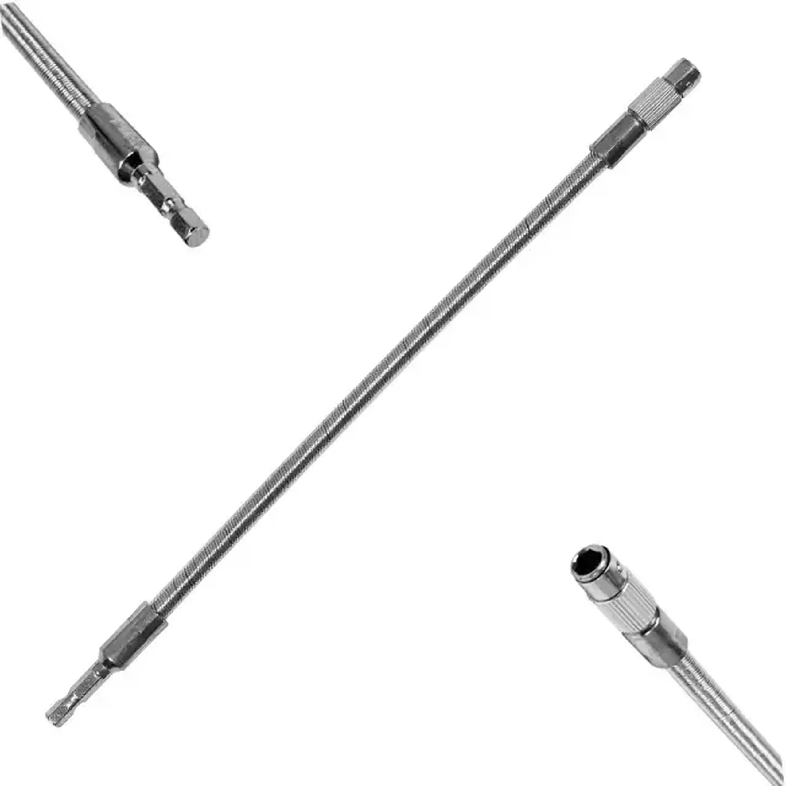 Prelungitor flexibil pentru biți hexagonal 1/4" 150 mm Yato - Lungime 300 mm