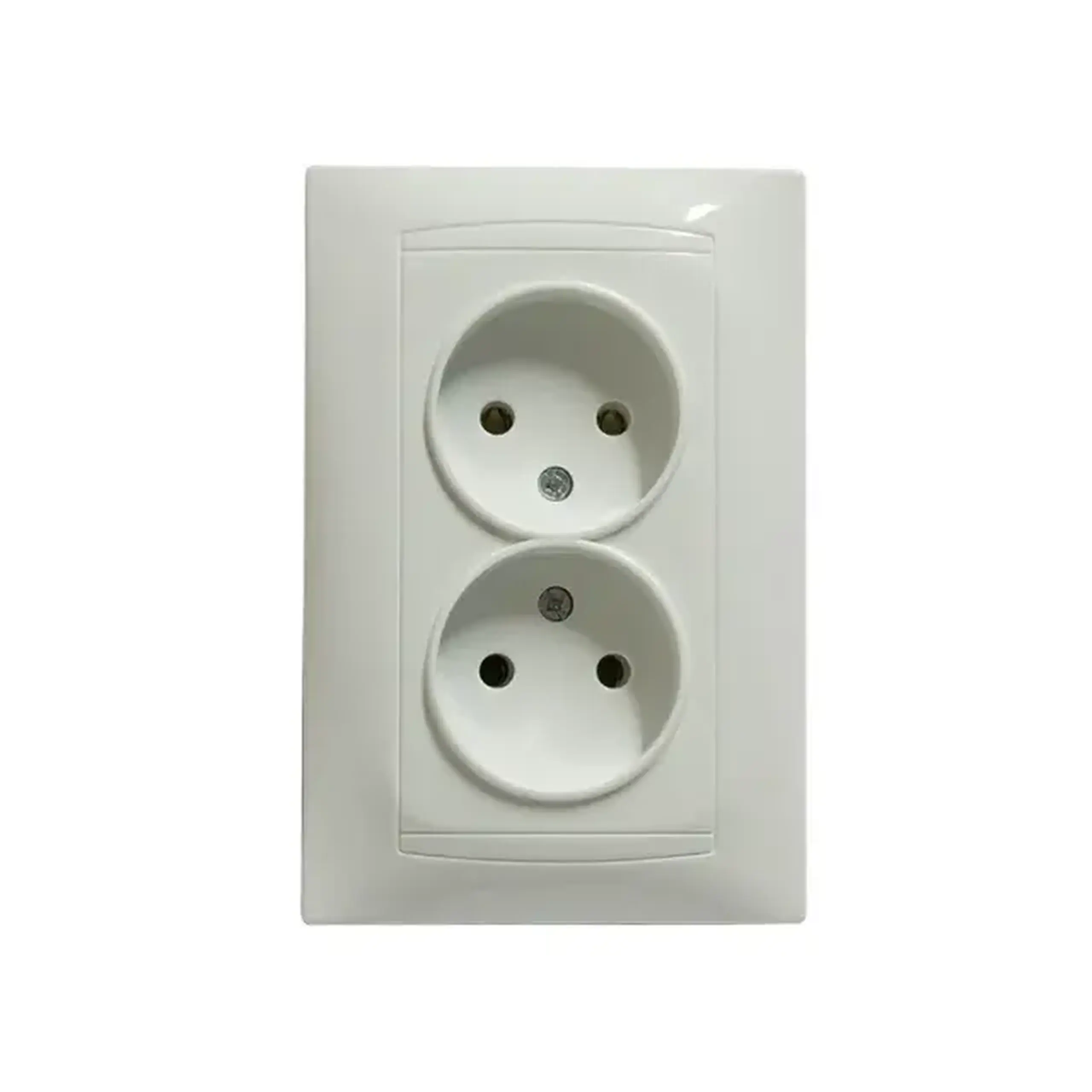 Priză dublă JASMIN 16 A 230 V alb Elmos