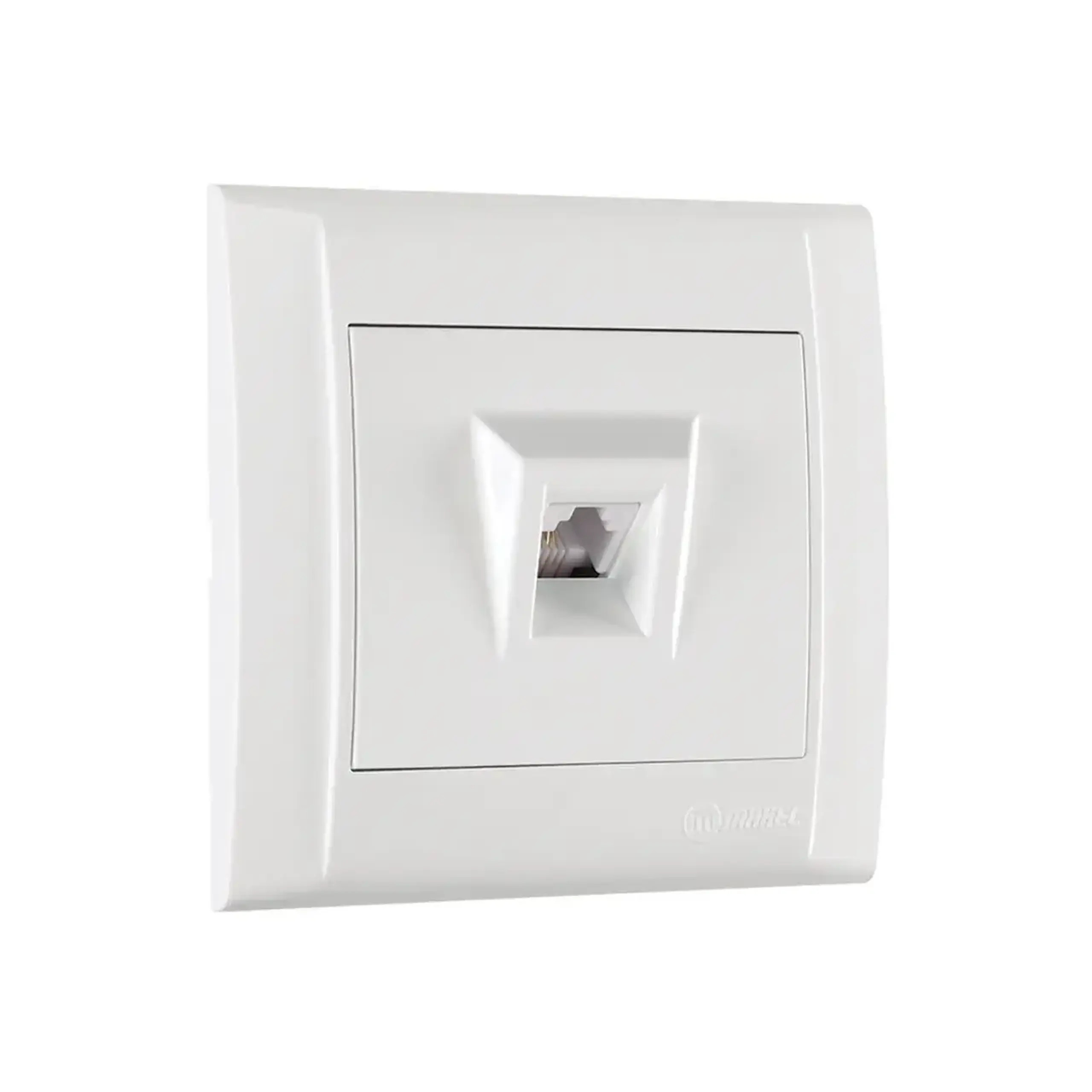 Priză de date defne alb Makel - 1 RJ11