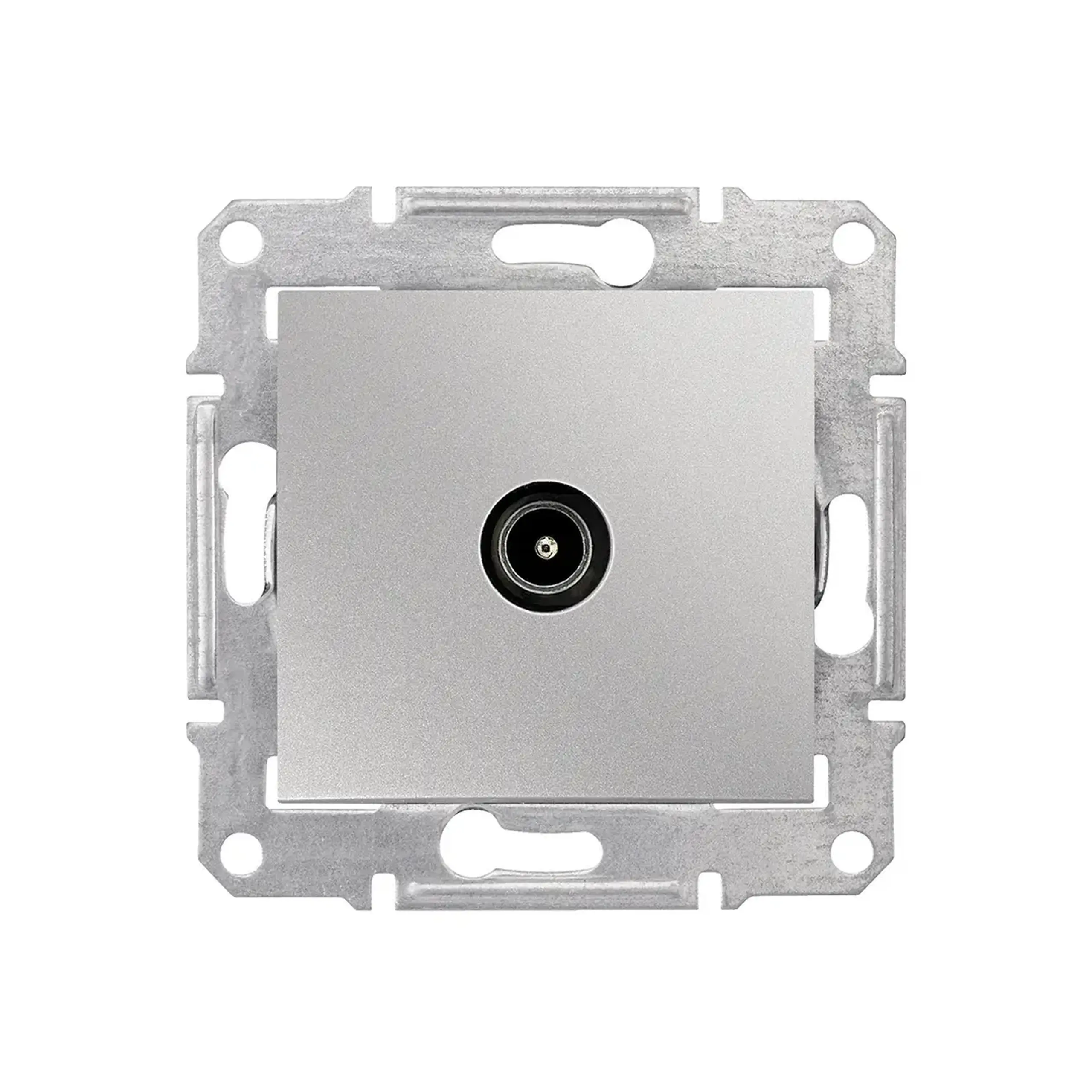 Priză TV SEDNA 10 A 220 V aluminiu Schneider-Electric