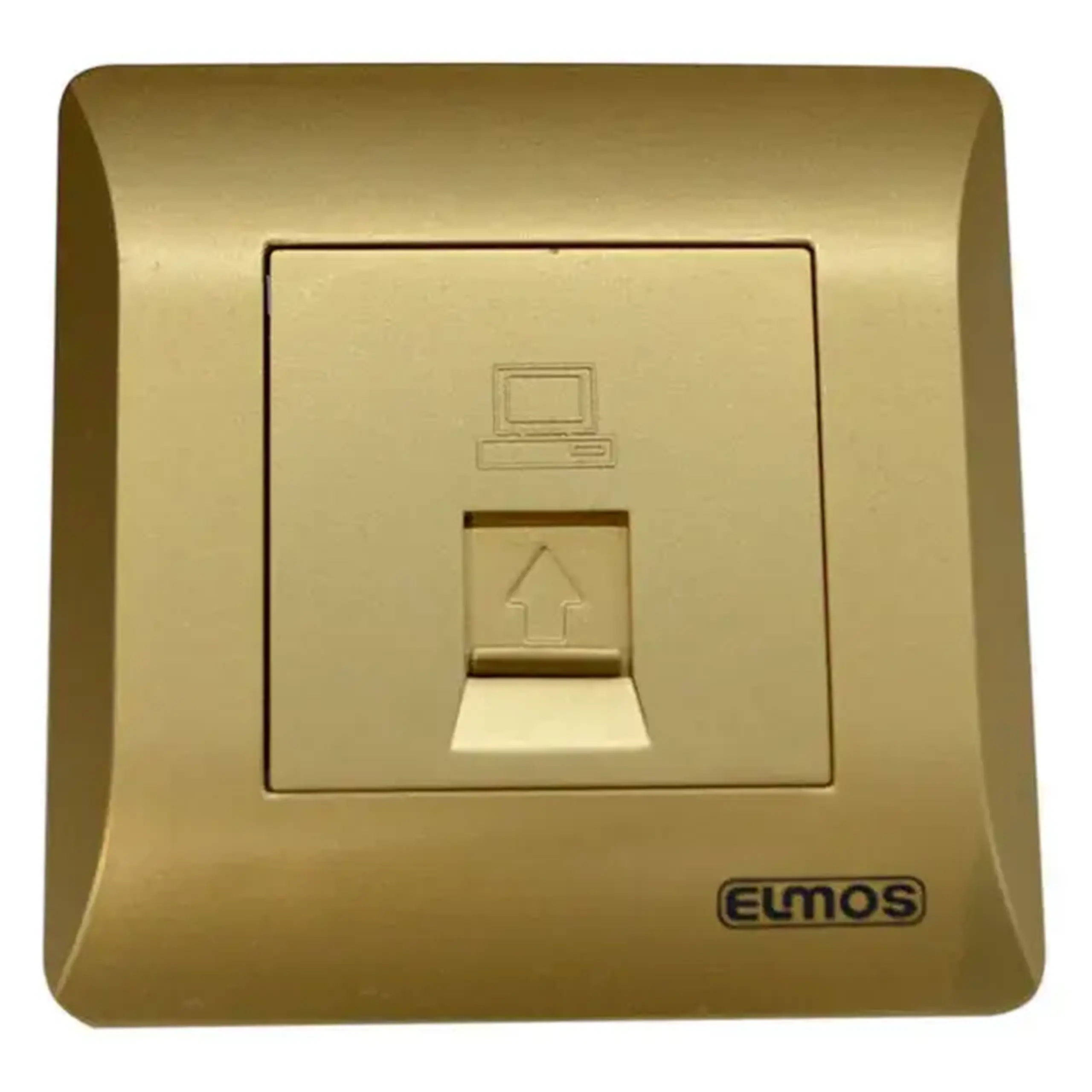 Priză UTP CHM 220 V auriu Elmos