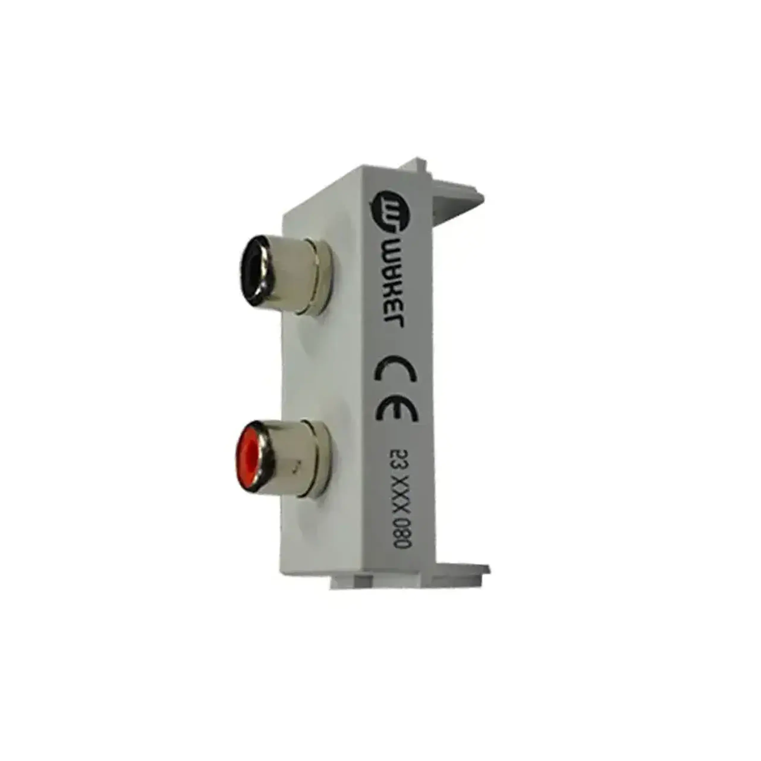 Priză audio 16 A 250 V alb Makel