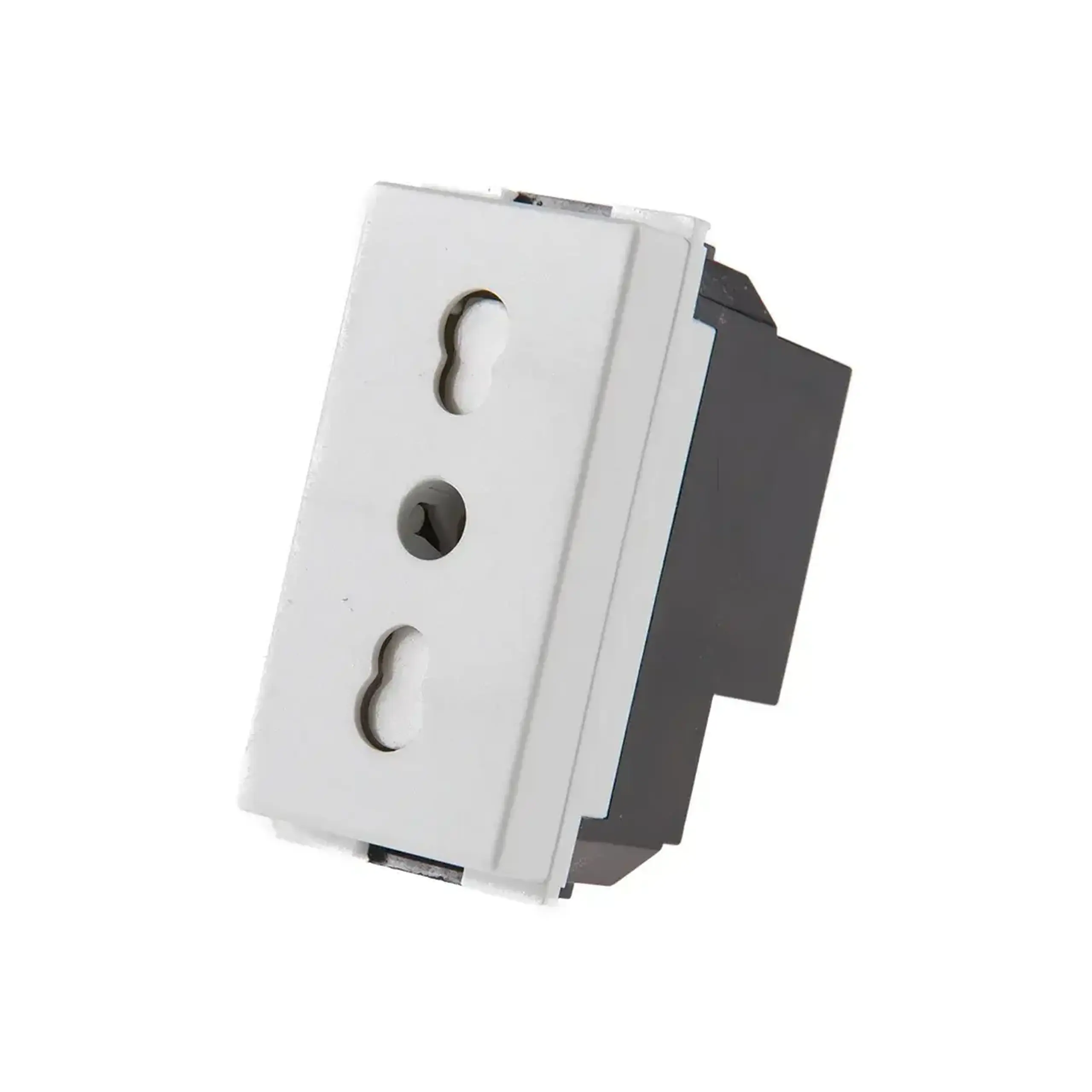 Priză modulară 16 A 250 V alb/Negru Makel