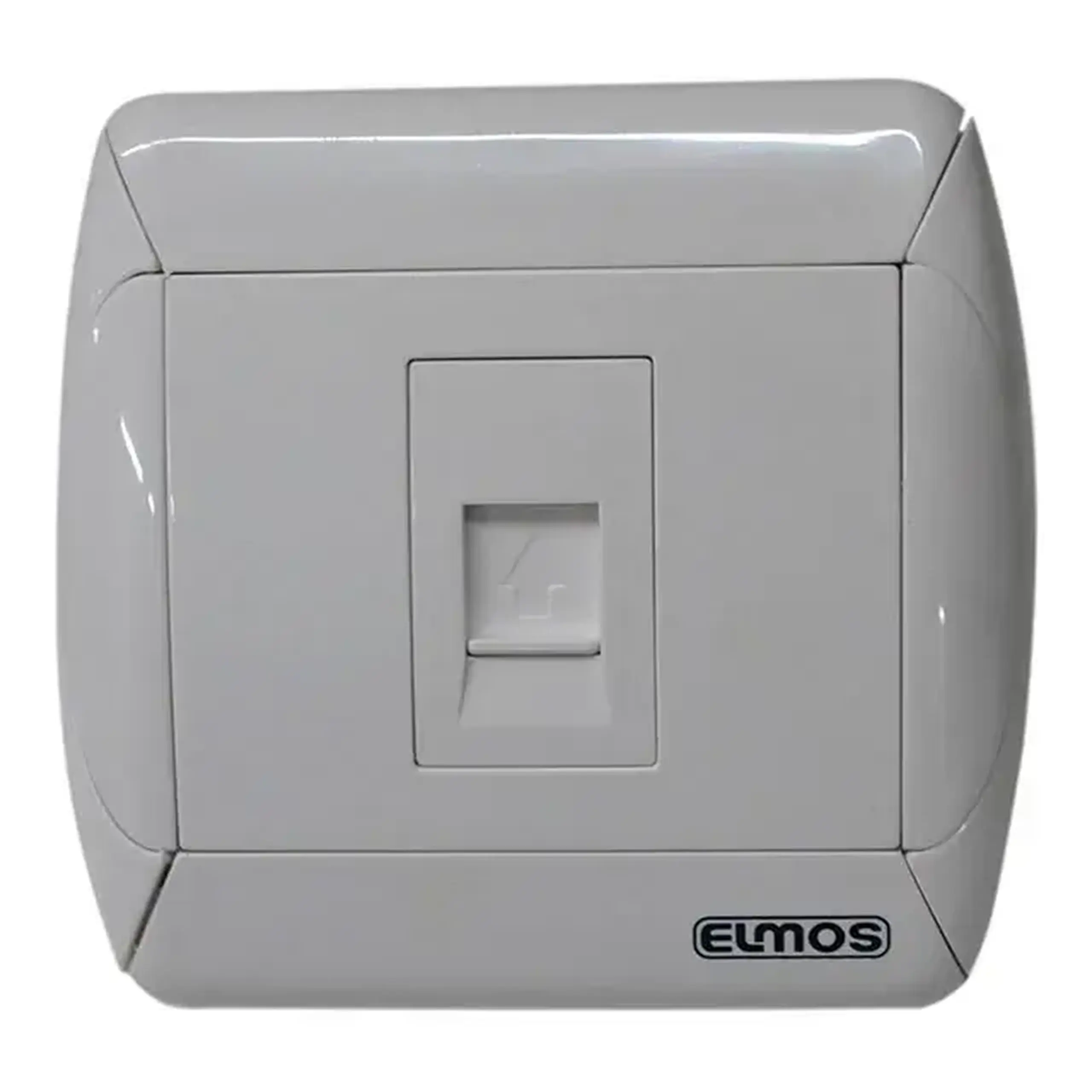 Priză de telefon alb Elmos - Tip RJ11