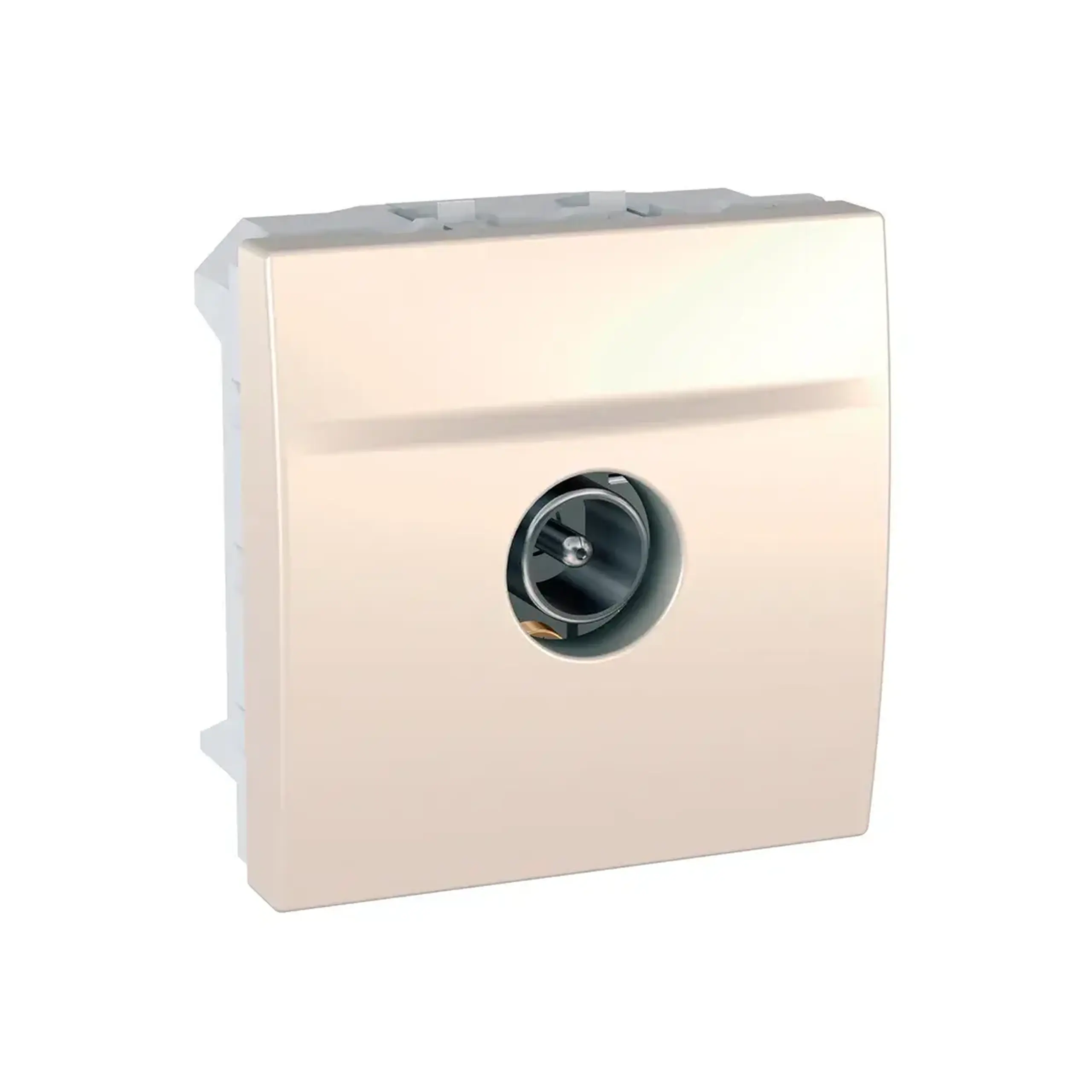 Priză TV UNICA 220 V crem Schneider-Electric