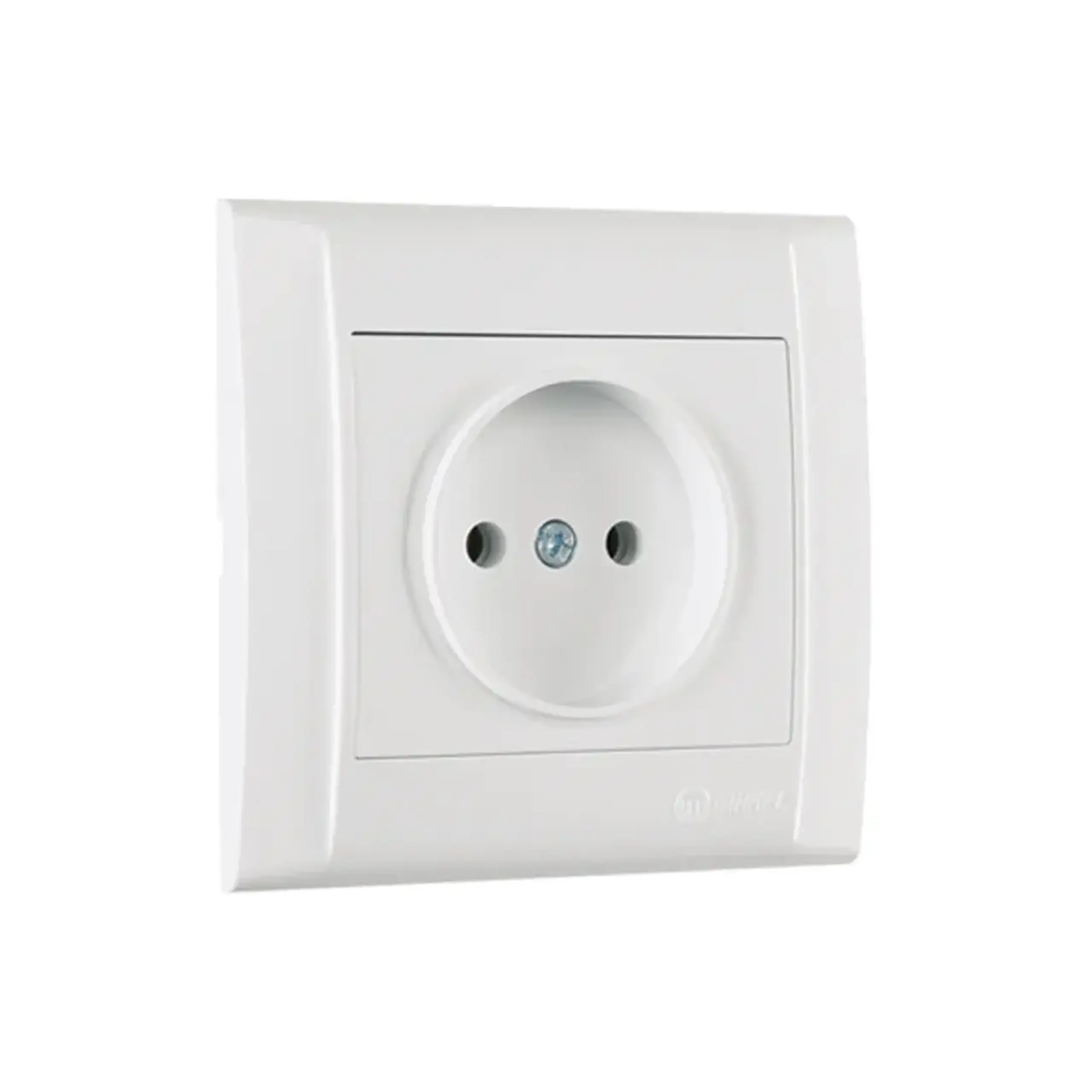 Priză unitară defne 16 A 250 V alb Makel