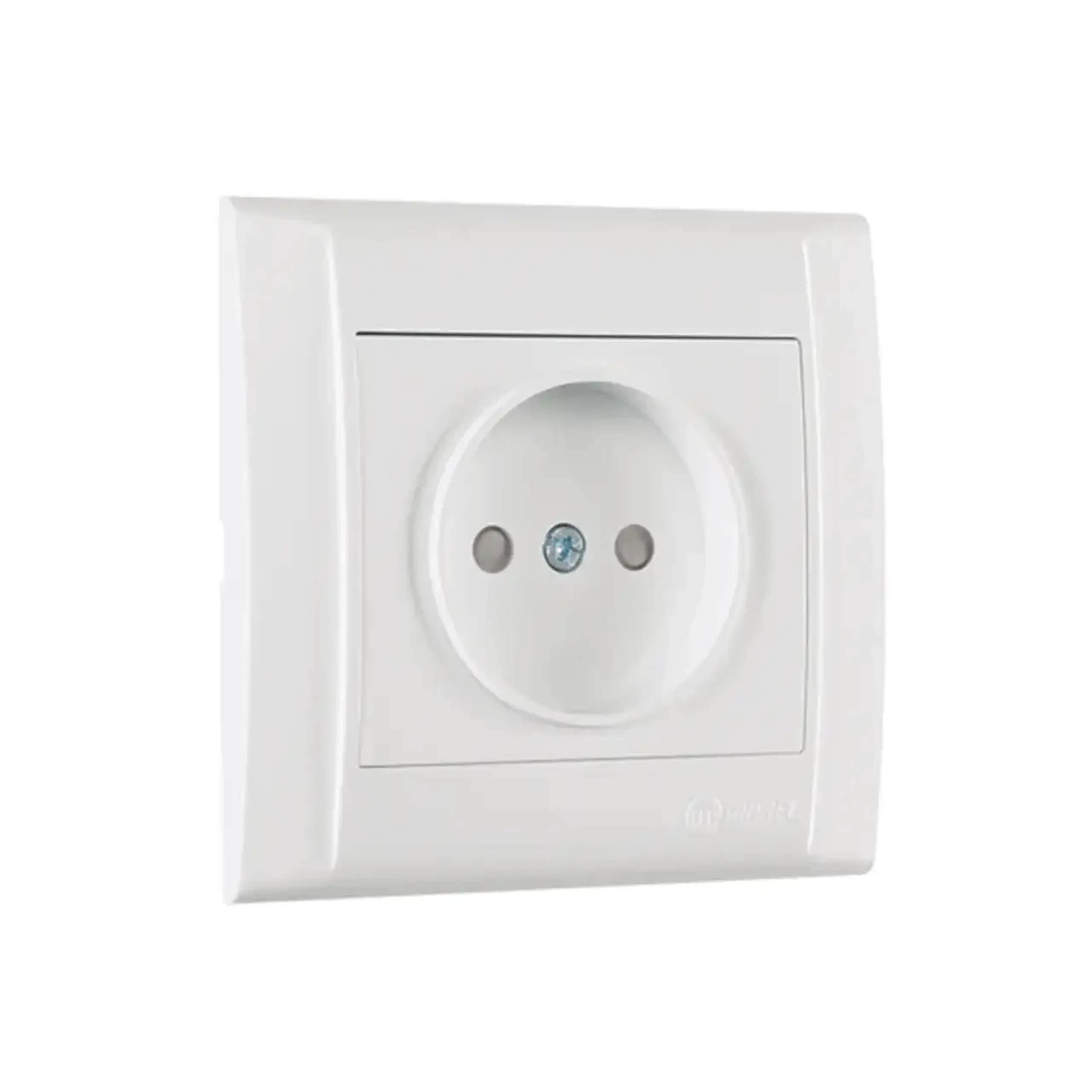 Priză cu obturator defne 16 A 250 V alb Makel