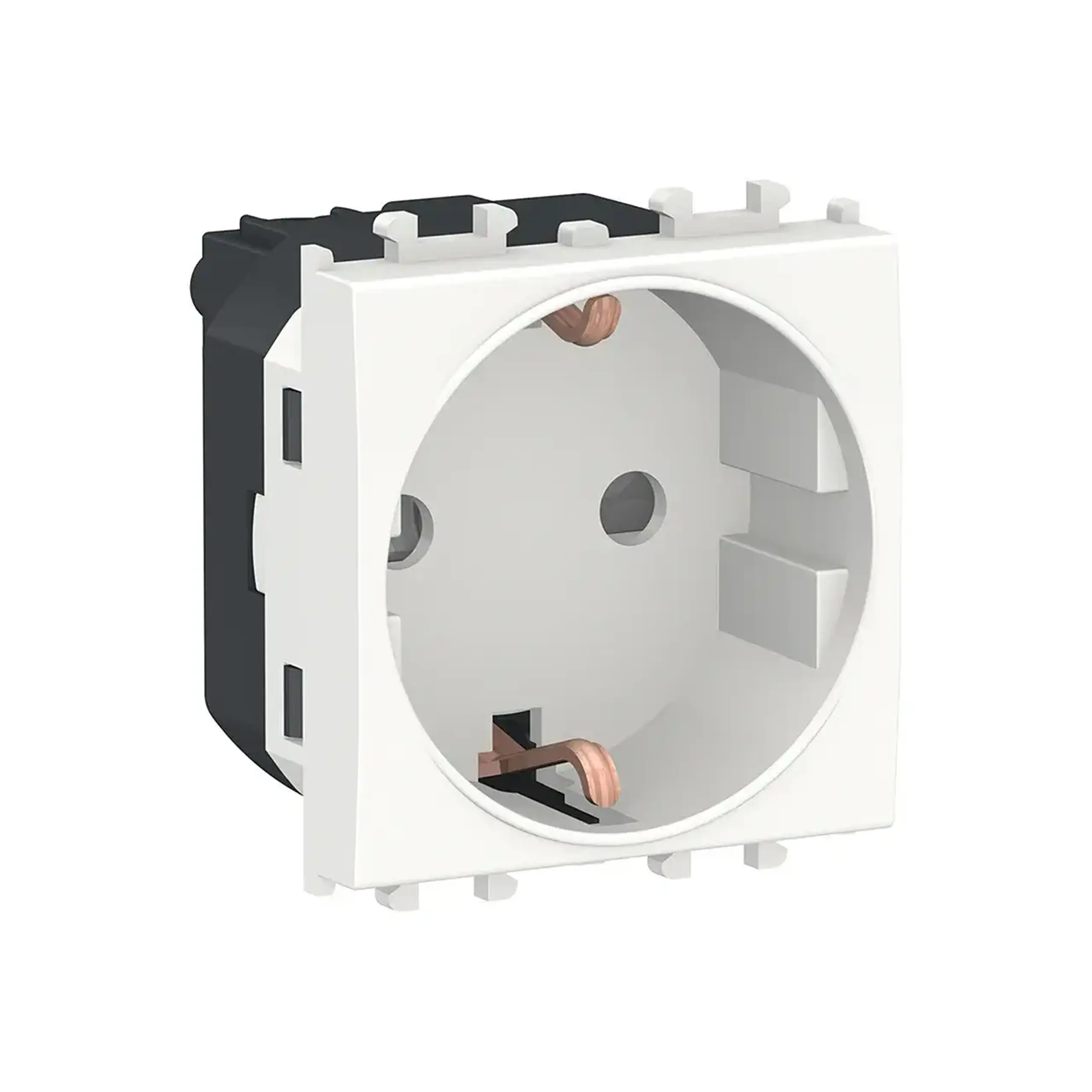 Priză unitară cu obturator easy Styl 16 A 250 V alb Schneider-Electric