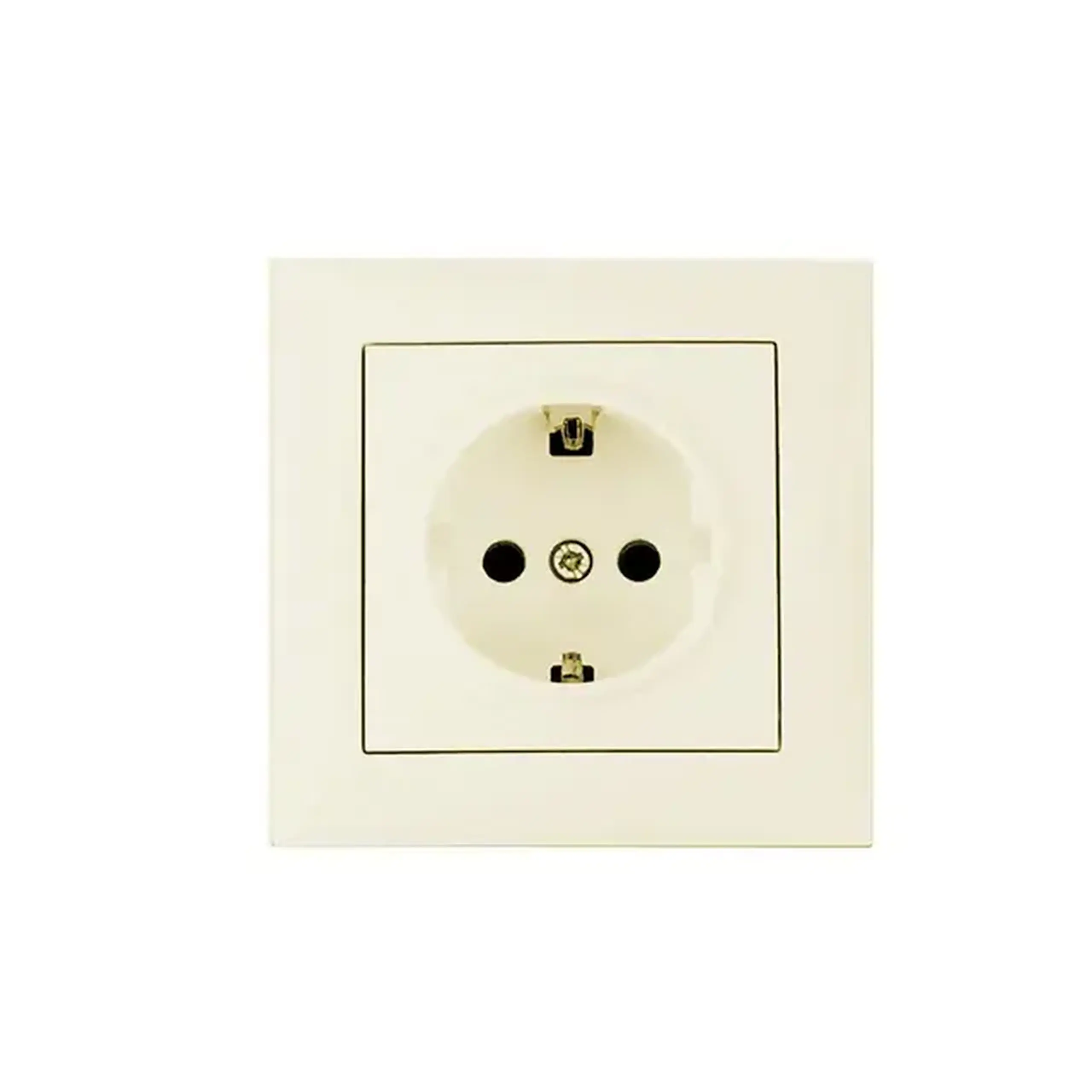 Priză unitară euro 16 A 220 - 240 V crem Elmos