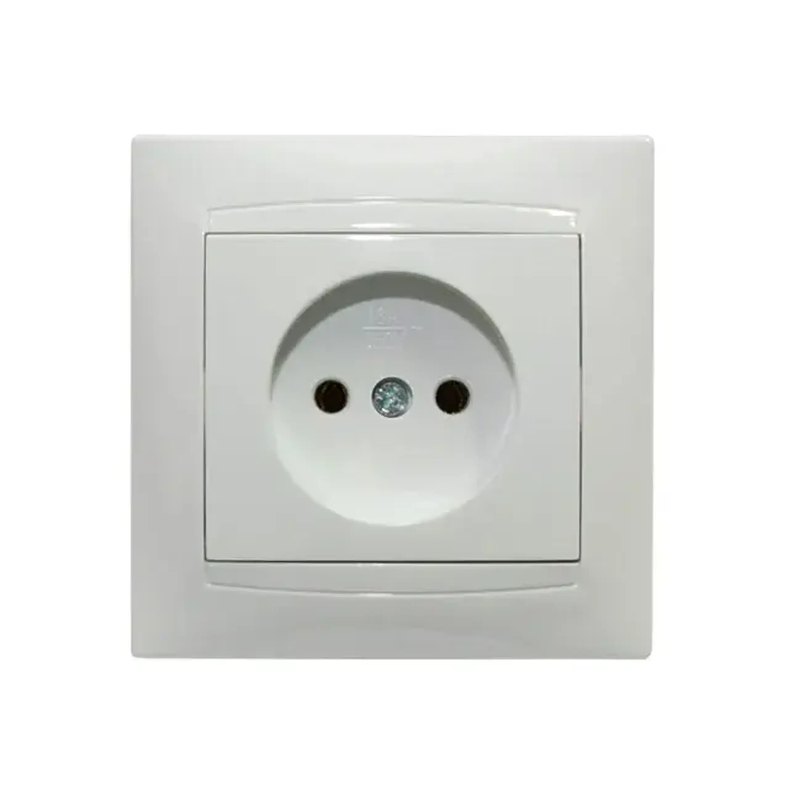 Priză unitară JASMIN 16 A 230 V alb Elmos
