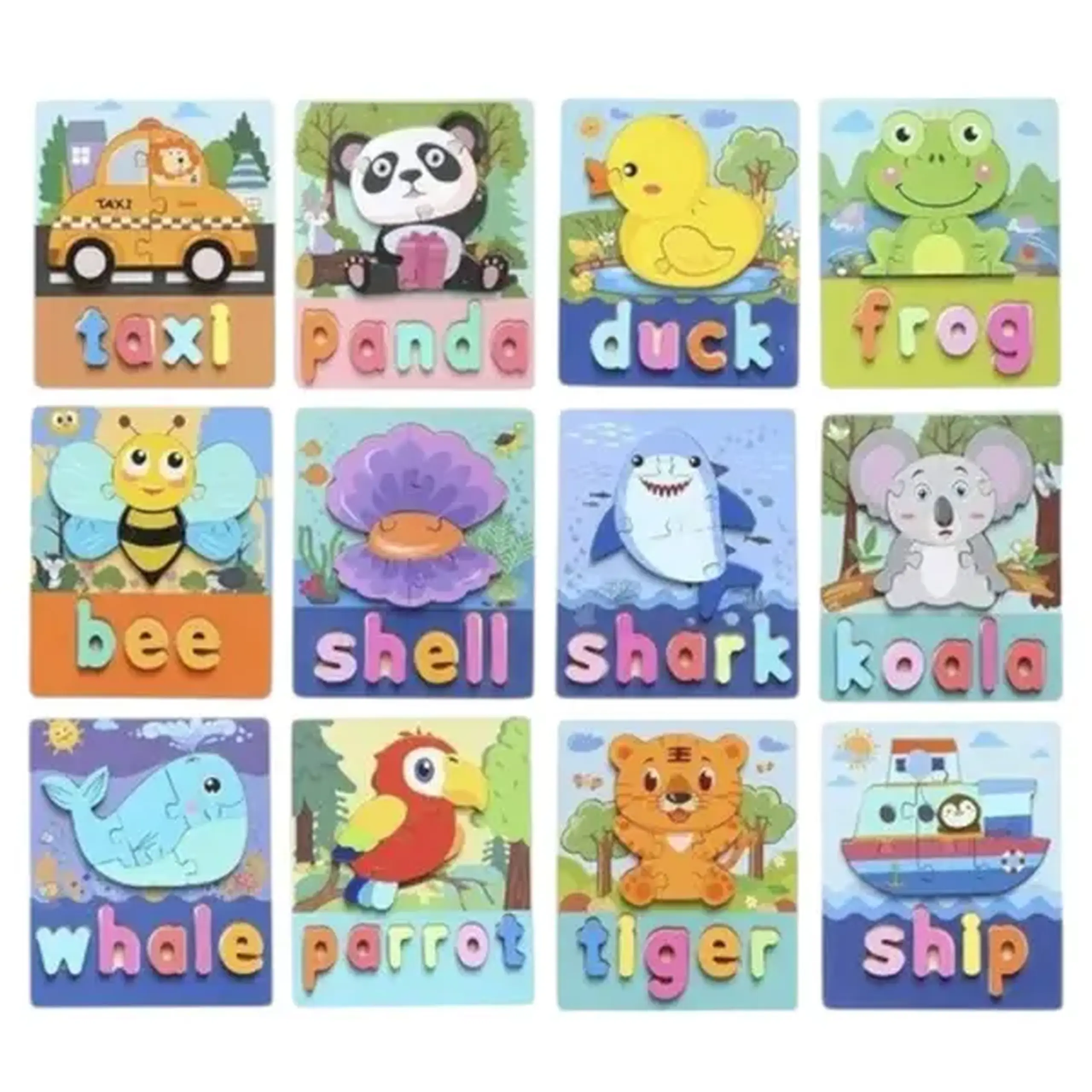 Puzzle din lemn