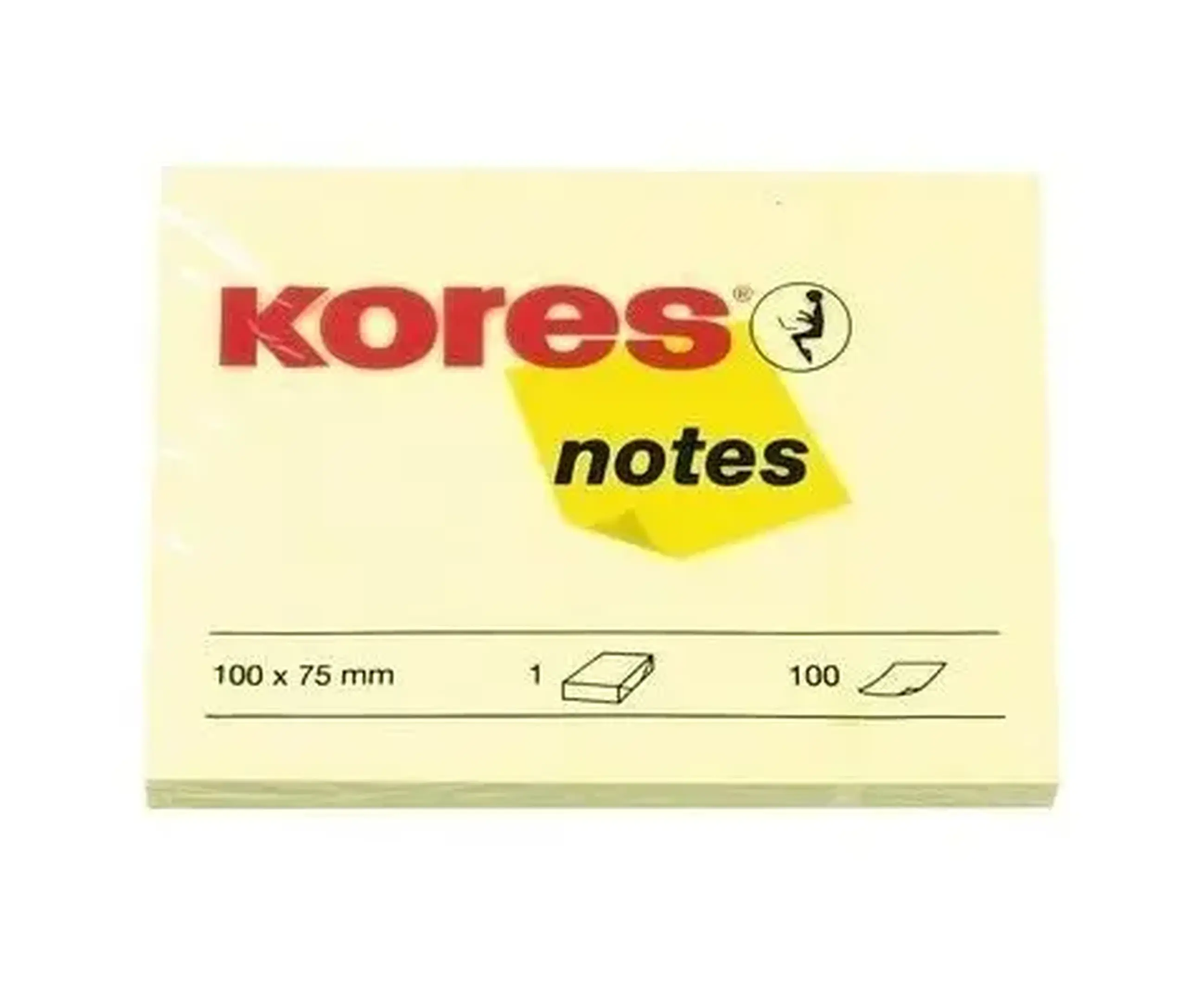 Notite autoadezive KORES 100 foi (bej) 33 061