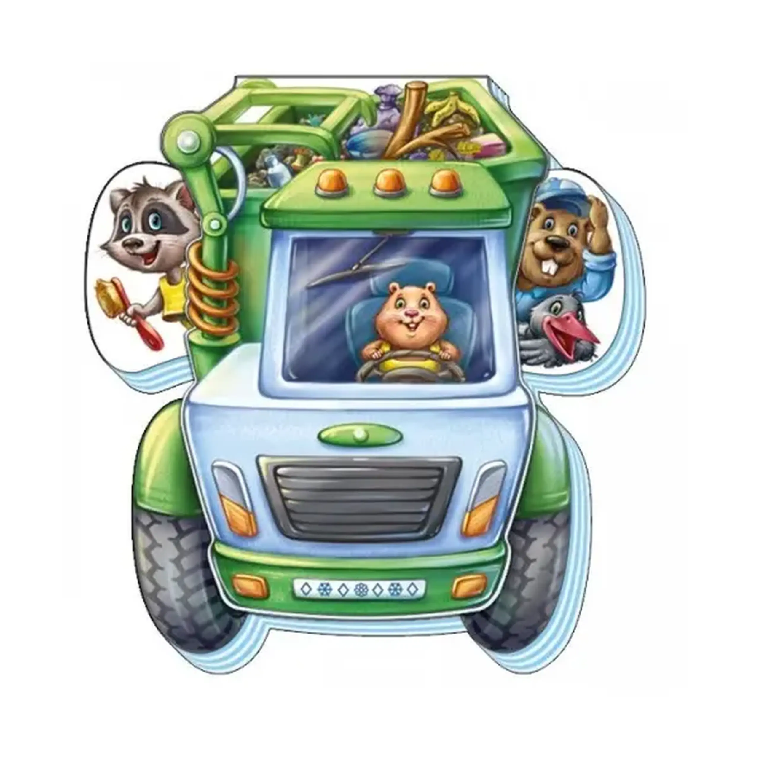 Pe șosea: Camion de gunoi mai curat - 48 356
