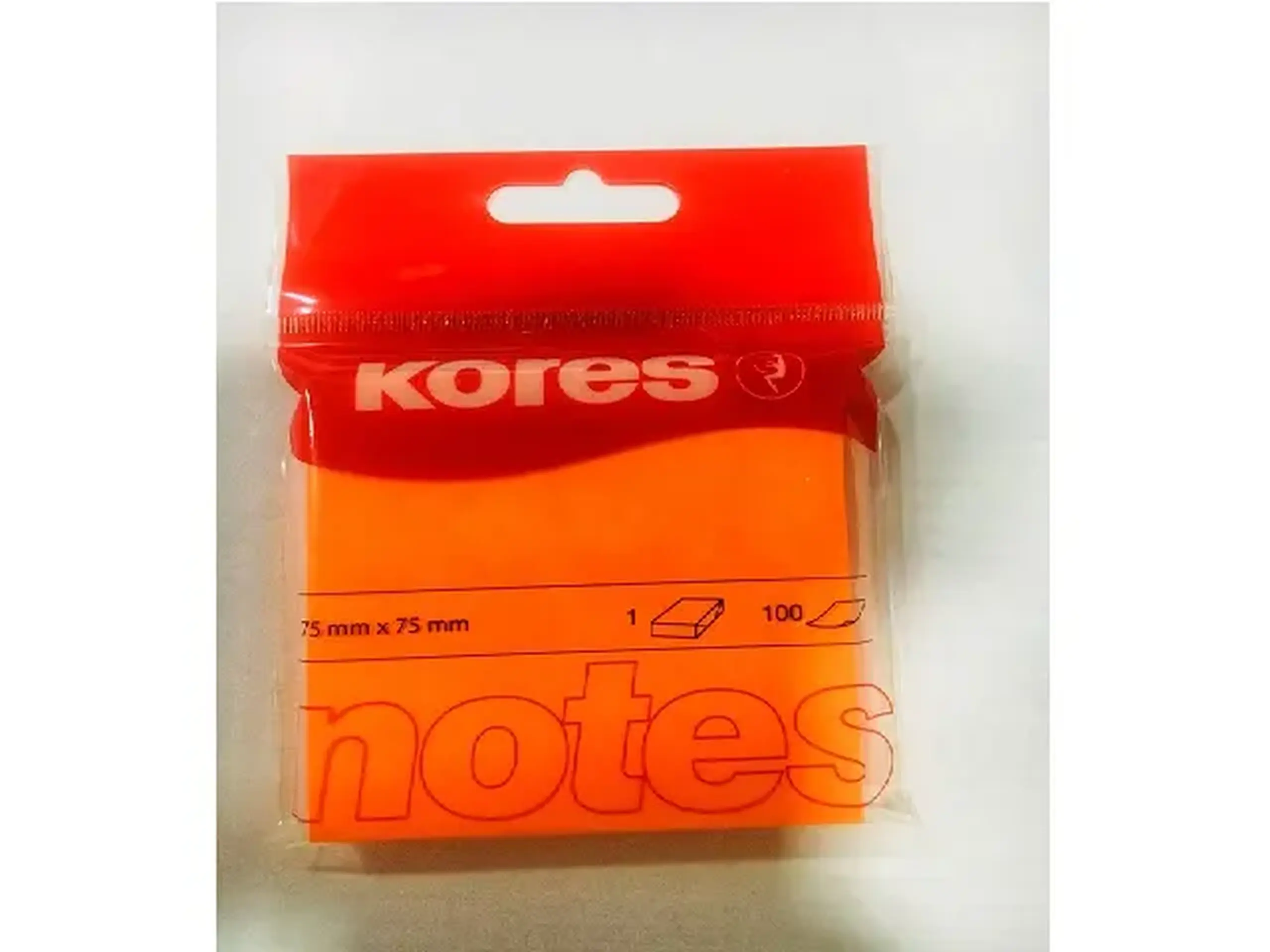 Notite autoadezive KORES 100 foi (lorange) 27 908