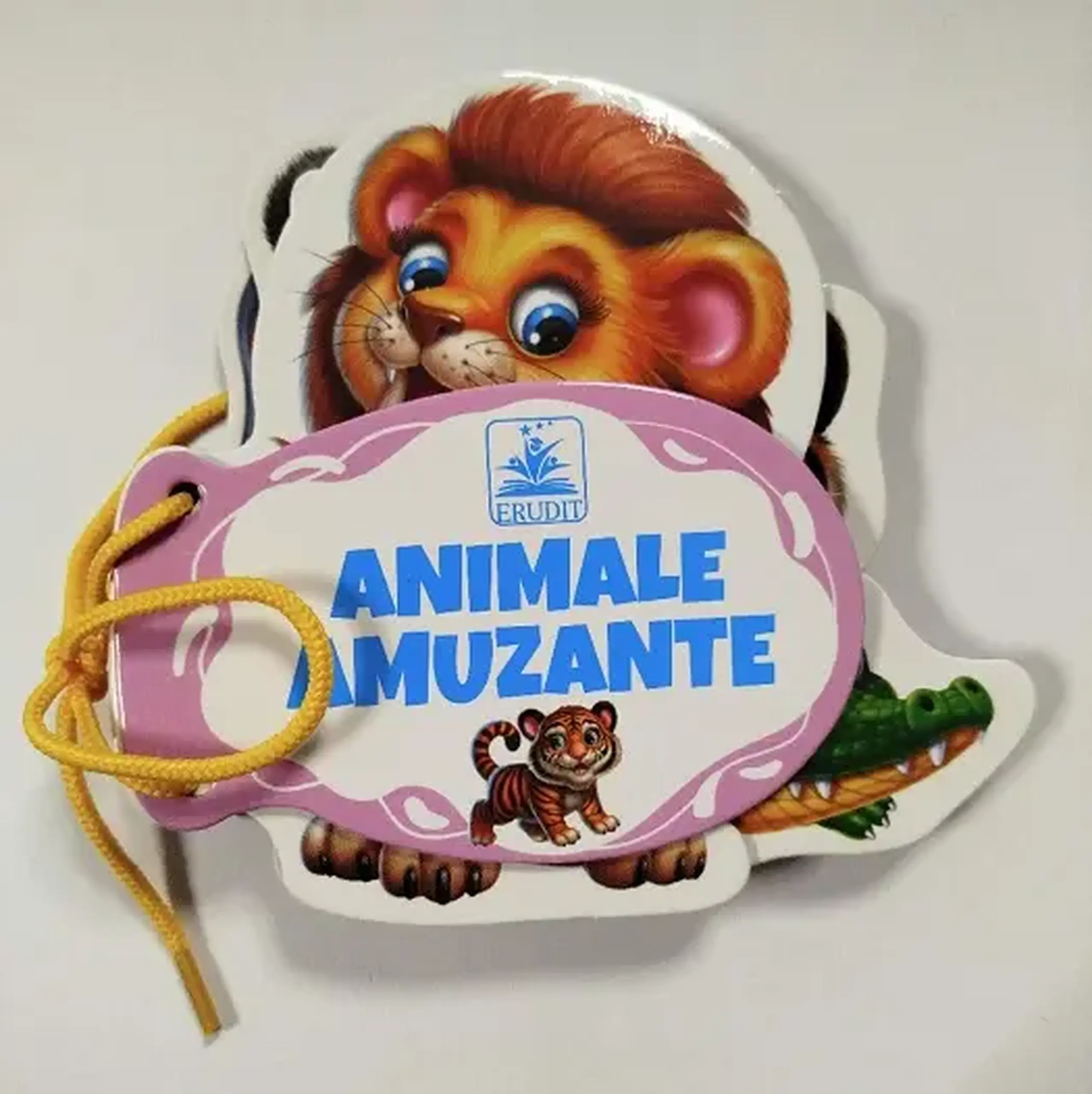 Carte cu siret Animale amuzante Erudit