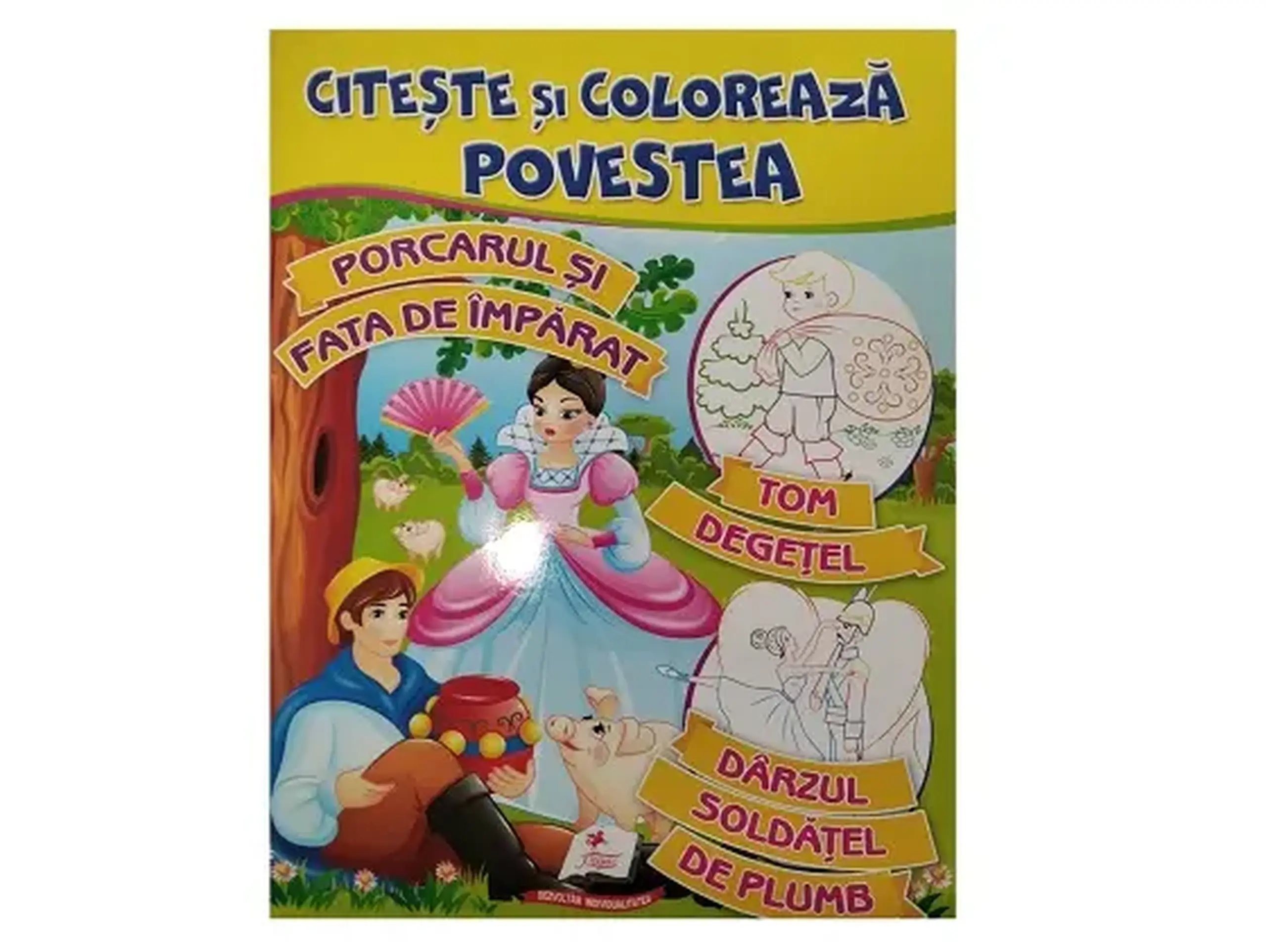 Citeste si coloreaza A4_Dirzul soldatel din plumb