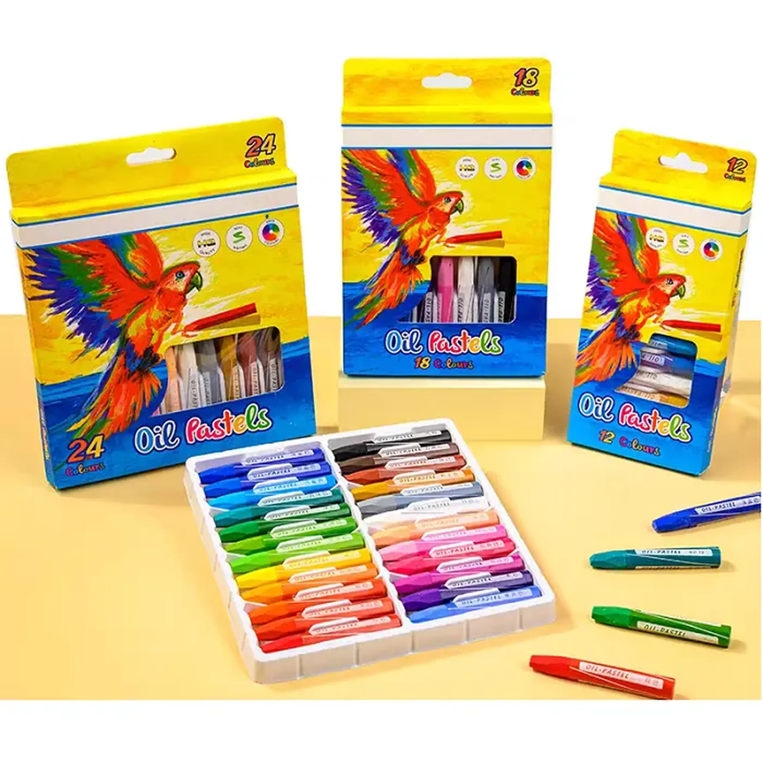 Set creioane color (24 pcs)