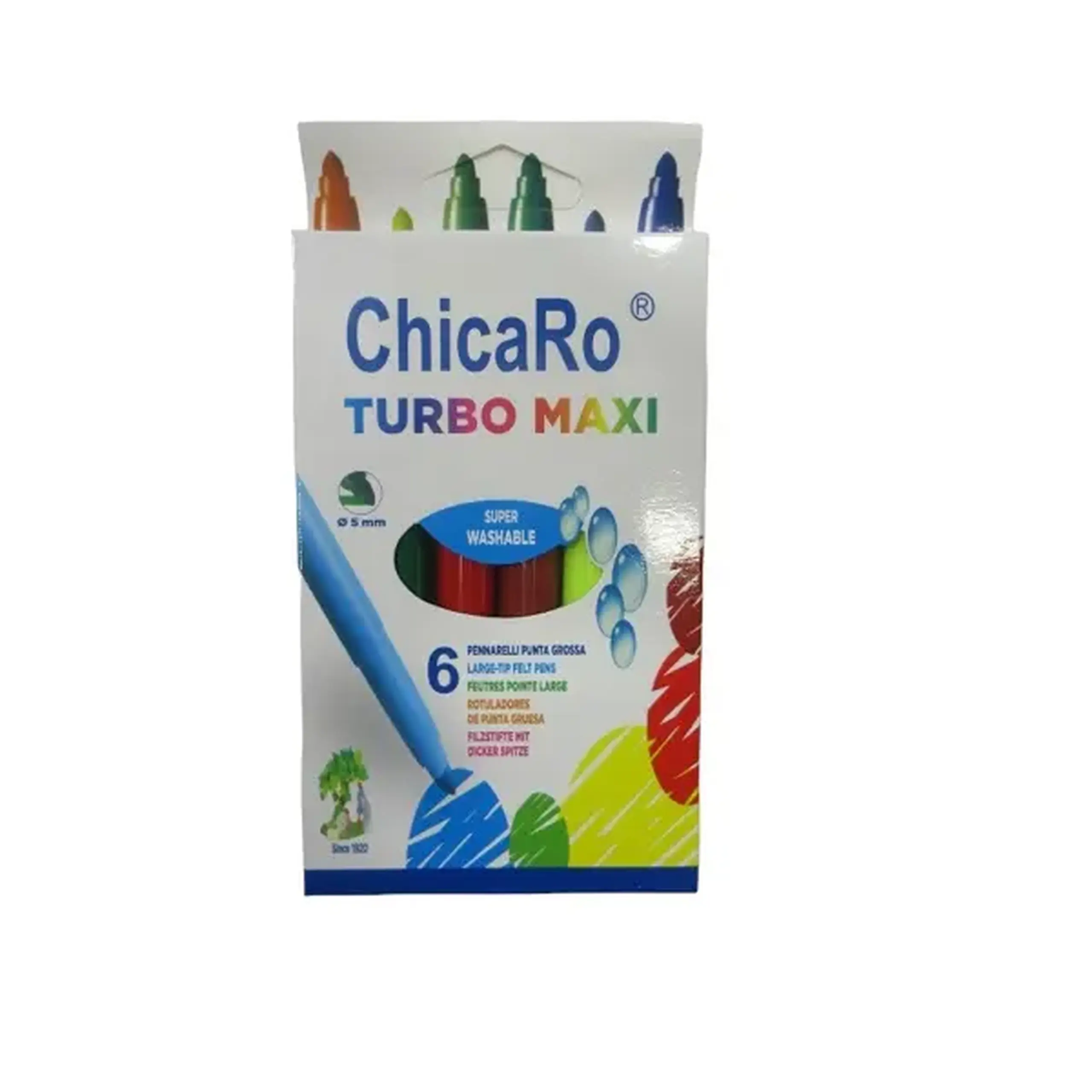 Set carioci (6pcs) diametru gros