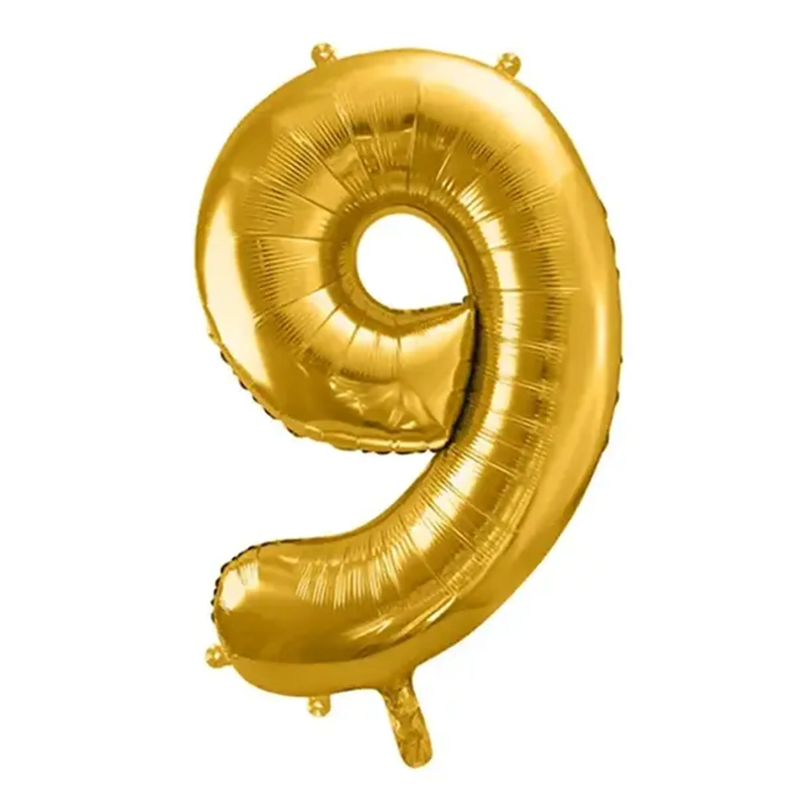 Balon auriu cifra 9
